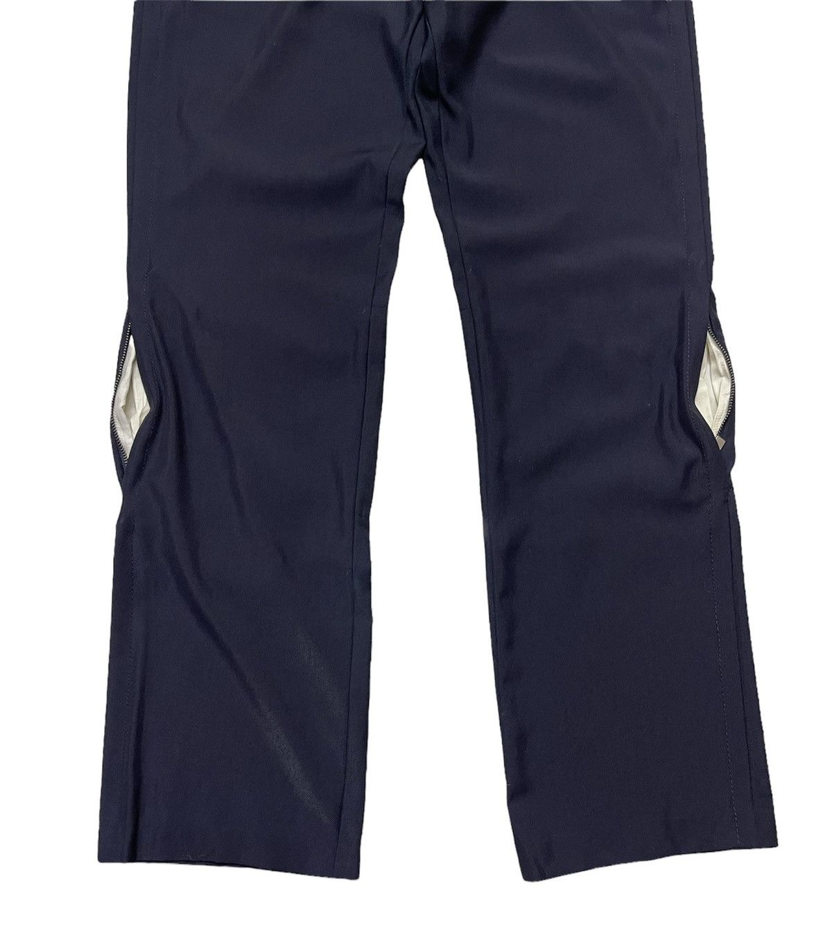 John Bartlett John Bartlett Rayon Navy Blue Trousers/Pants Size US 33 - 7 Thumbnail