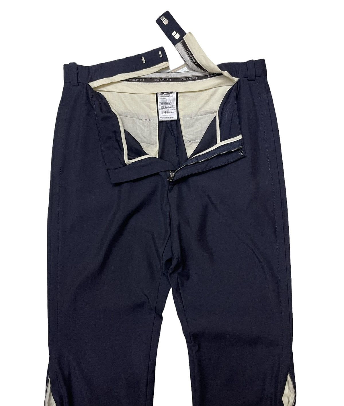 John Bartlett John Bartlett Rayon Navy Blue Trousers/Pants Size US 33 - 5 Thumbnail