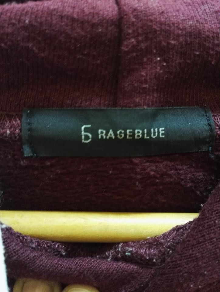 RAGEBLUE Rare🔥 Hoodie Rageblue Red Colour LEWISTON Big Logo Size US M / EU 48-50 / 2 - 5 Thumbnail