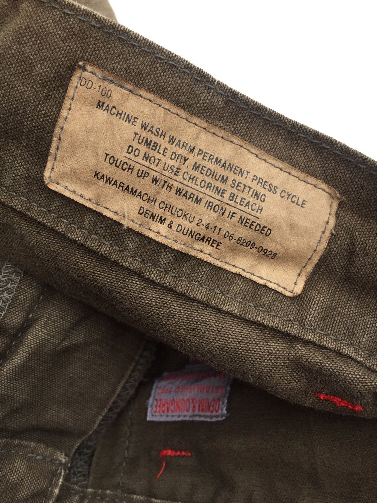 Japanese Brand KAWARAMACHI DENIME & DUNGAREE CARPENTER PAINT SPLATTED PANTS Size US 32 / EU 48 - 8 Thumbnail