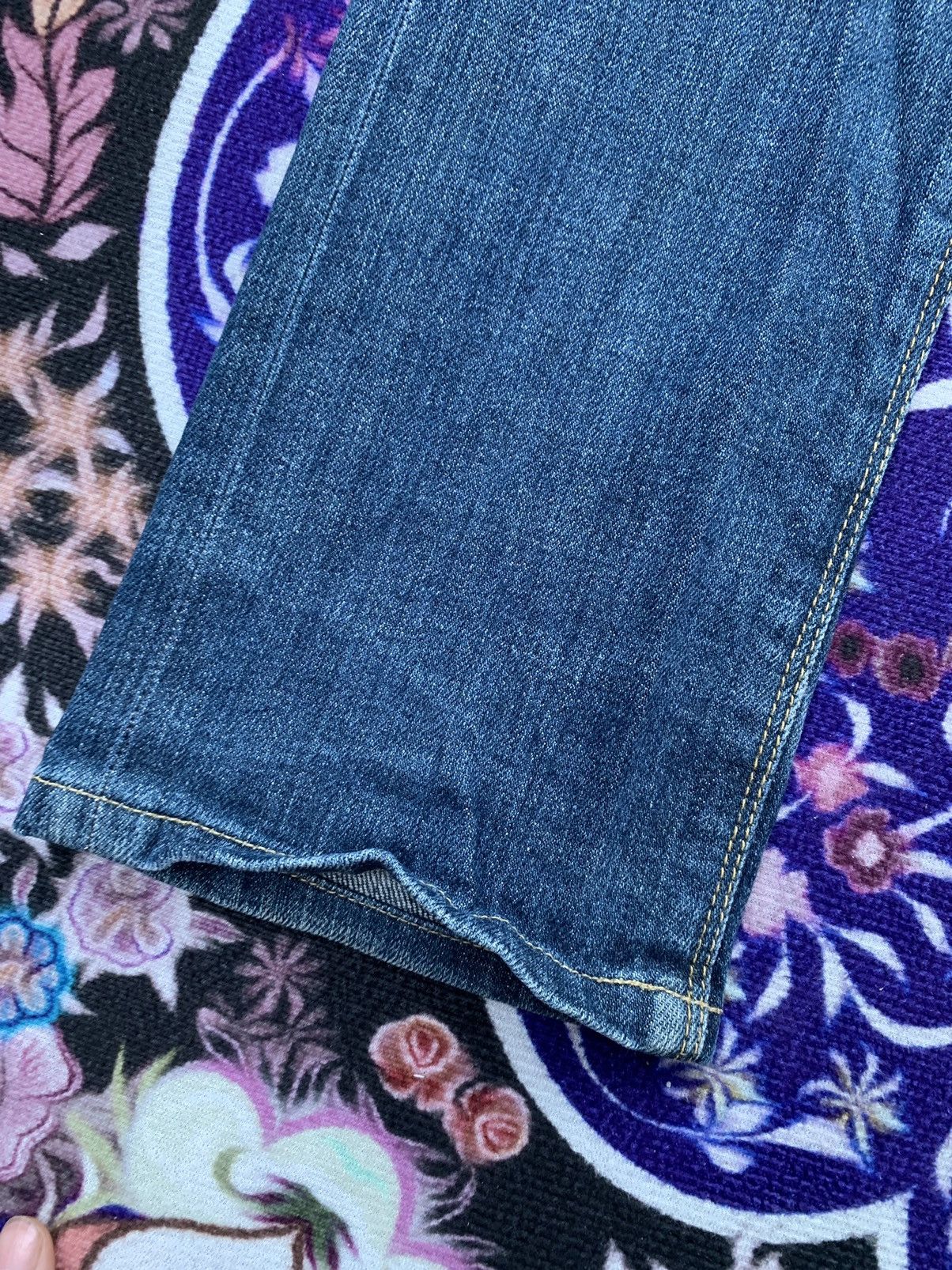 Japanese Brand Nano Universe Slim Fit Denim Size US 35 - 2 Thumbnail