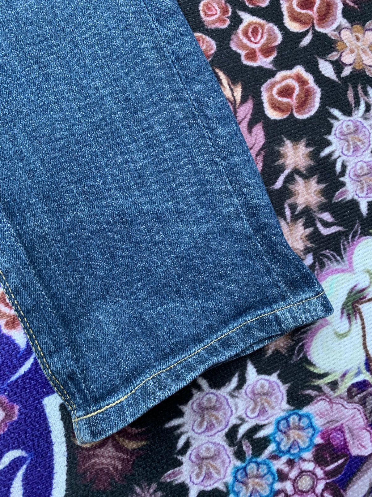 Japanese Brand Nano Universe Slim Fit Denim Size US 35 - 3 Thumbnail