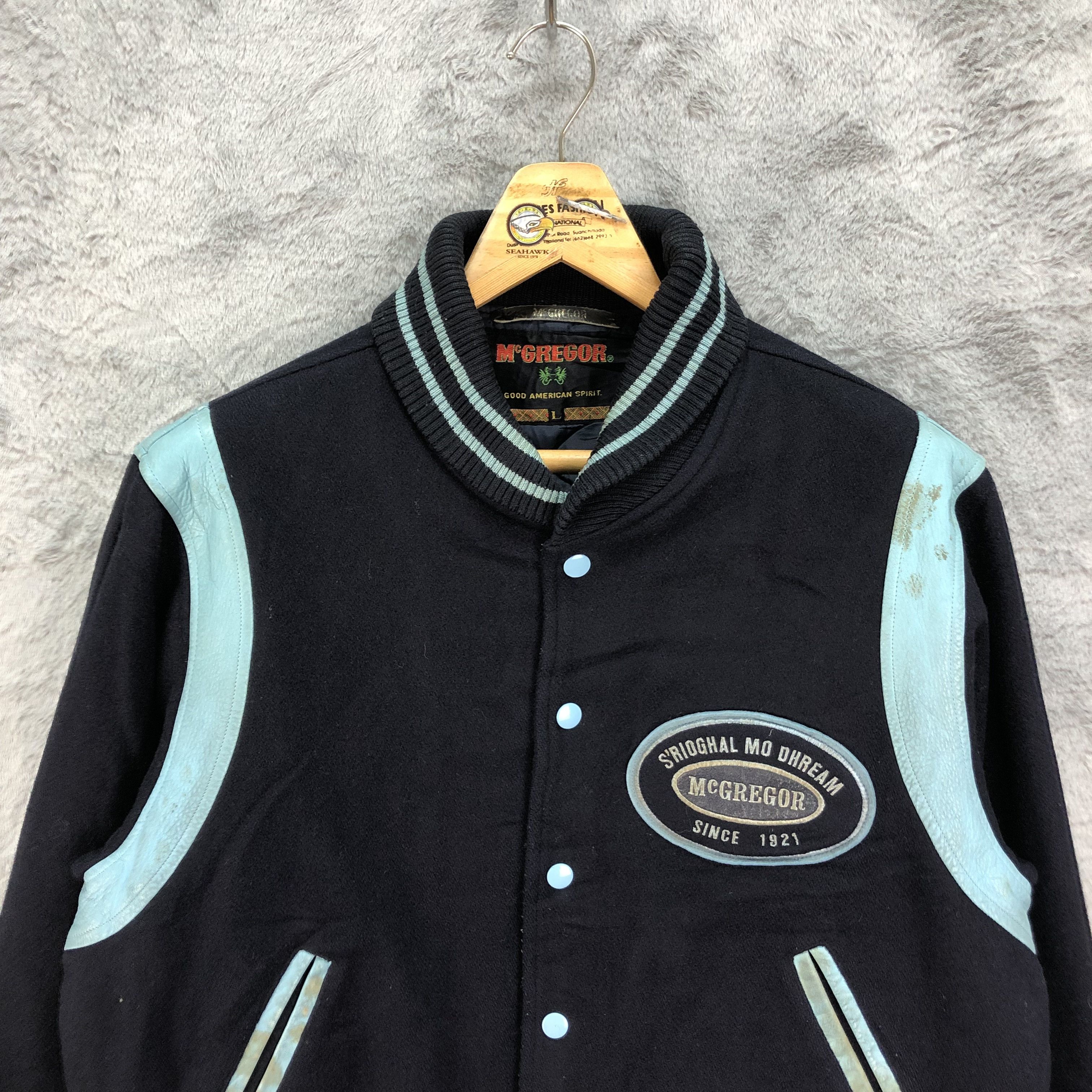 McGregor Mcgregor Good American Spirit Wool Leather Varsity #4807-171 Size US L / EU 52-54 / 3 - 2 Thumbnail