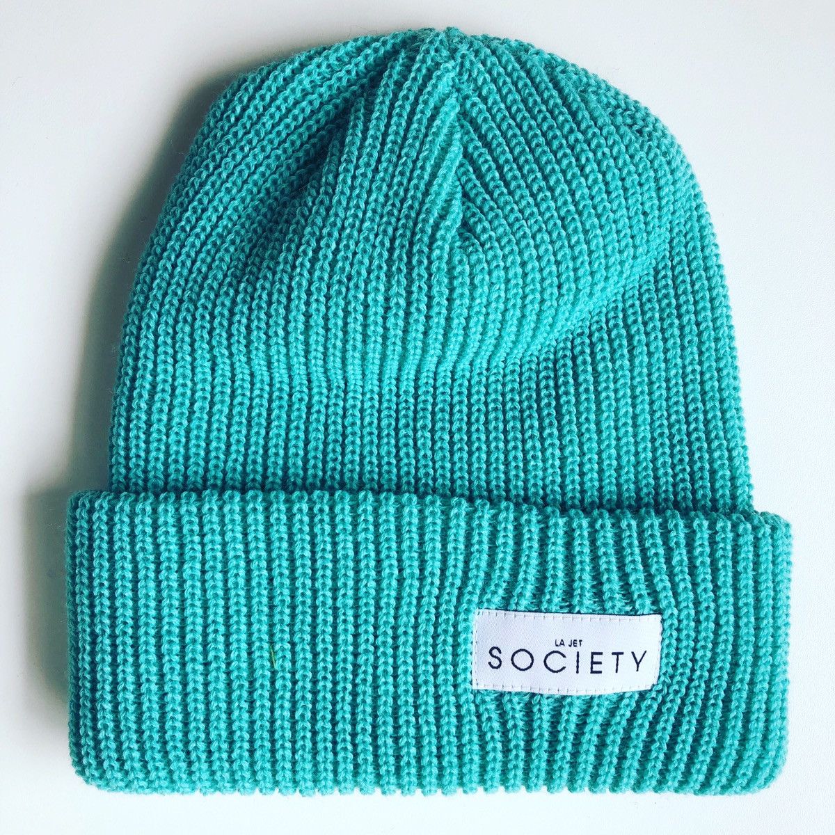 Other La Jet Society Beanie TURQOISE Size ONE SIZE - 1 Thumbnail