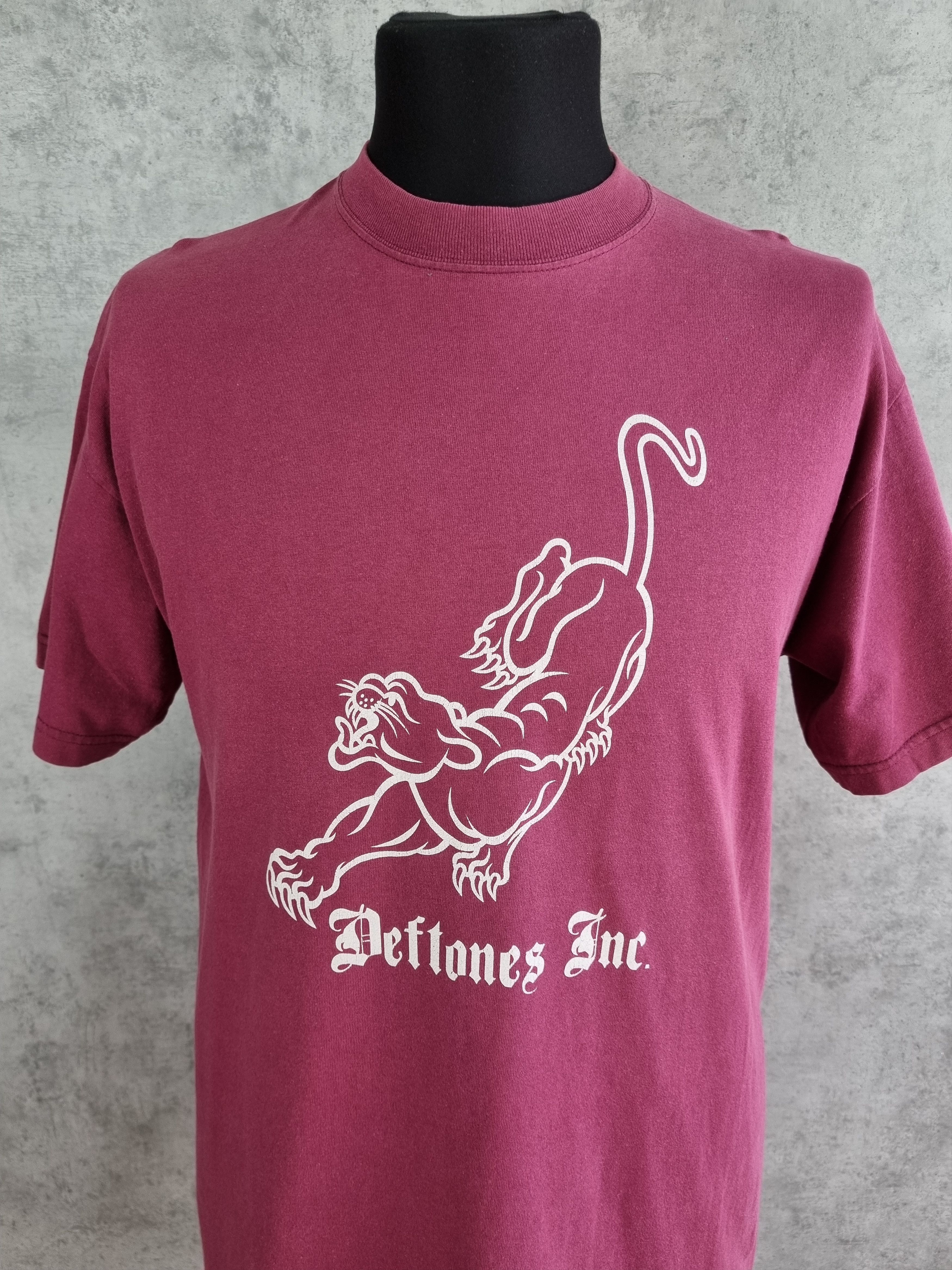 Band Tees Rare Thrashed Faded Vintage Deftones Inc tee shirt Size US L / EU 52-54 / 3 - 1 Thumbnail
