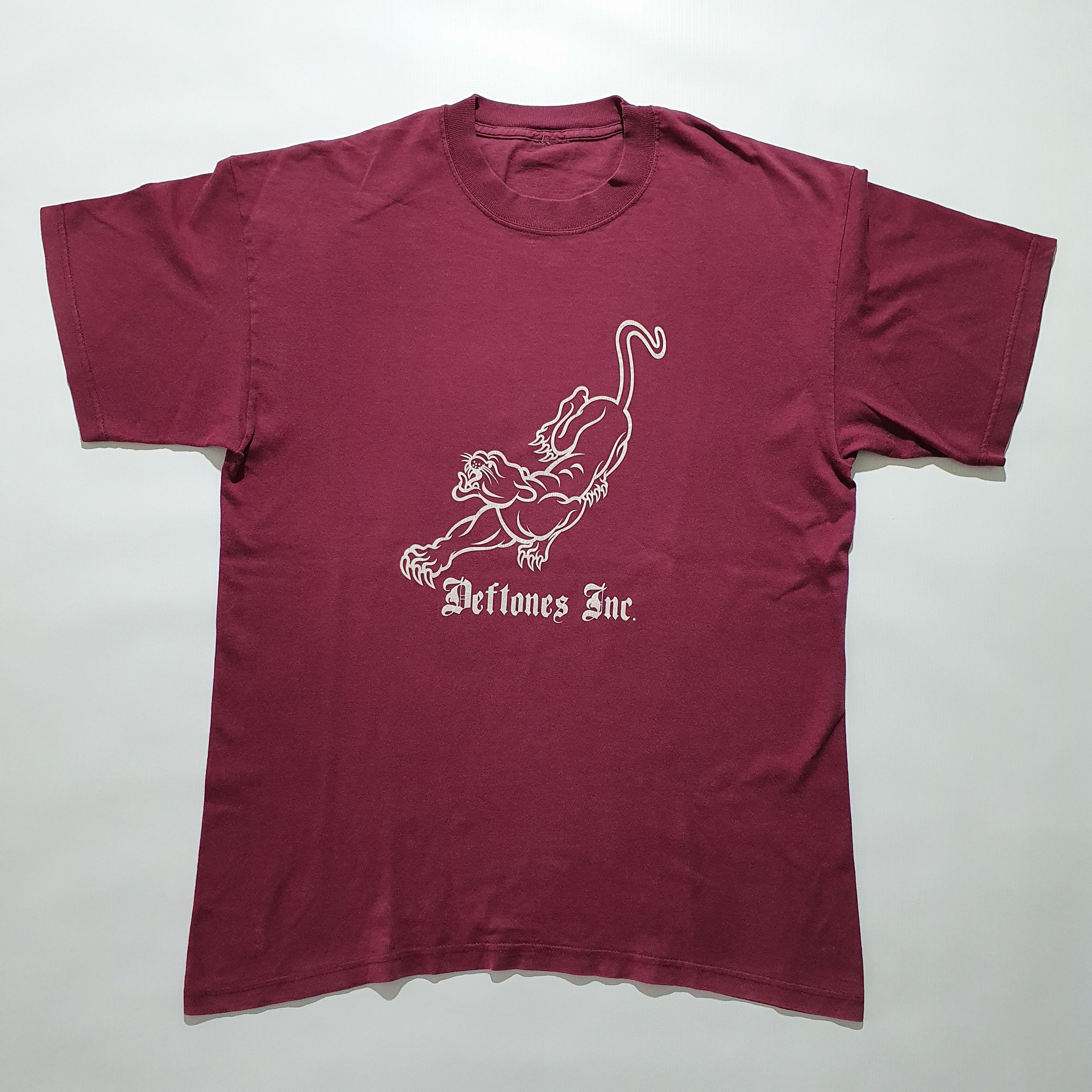 Band Tees Rare Thrashed Faded Vintage Deftones Inc tee shirt Size US L / EU 52-54 / 3 - 7 Thumbnail