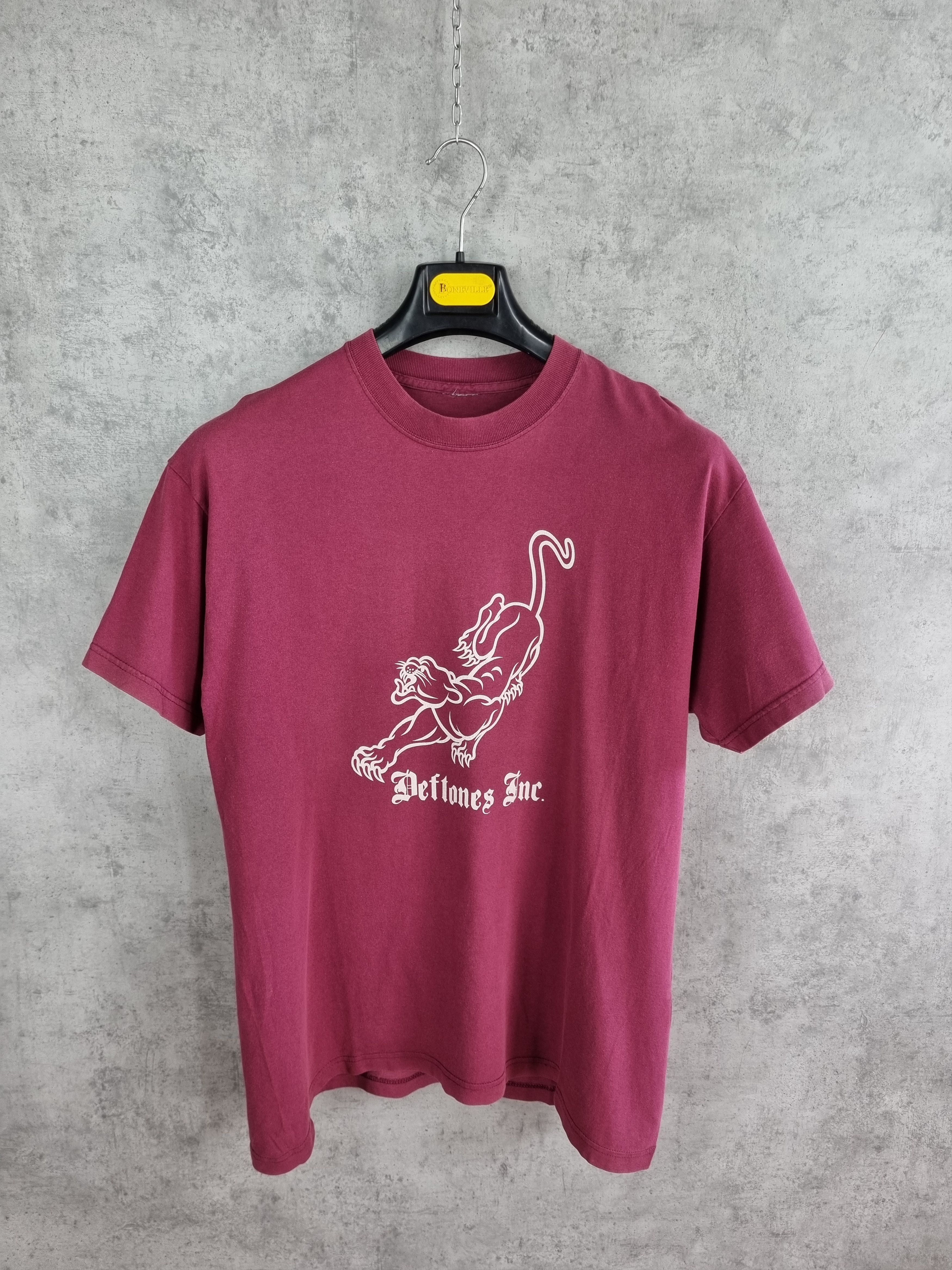 Band Tees Rare Thrashed Faded Vintage Deftones Inc tee shirt Size US L / EU 52-54 / 3 - 2 Thumbnail