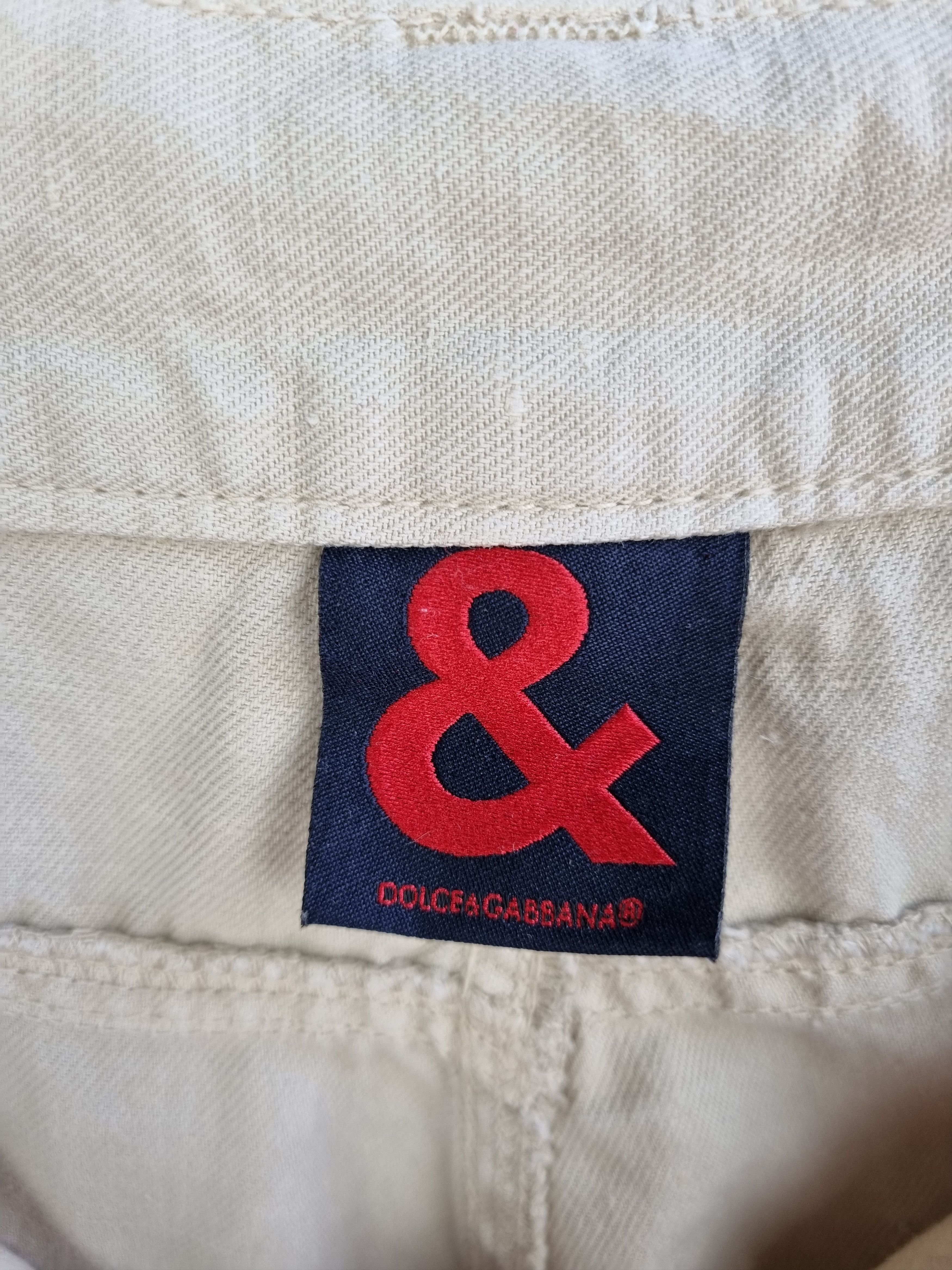 Dolce & Gabbana × Vintage Linen Summer Relaxed Fit Pant by Dolce & Gabbana Size US 32 / EU 48 - 7 Thumbnail