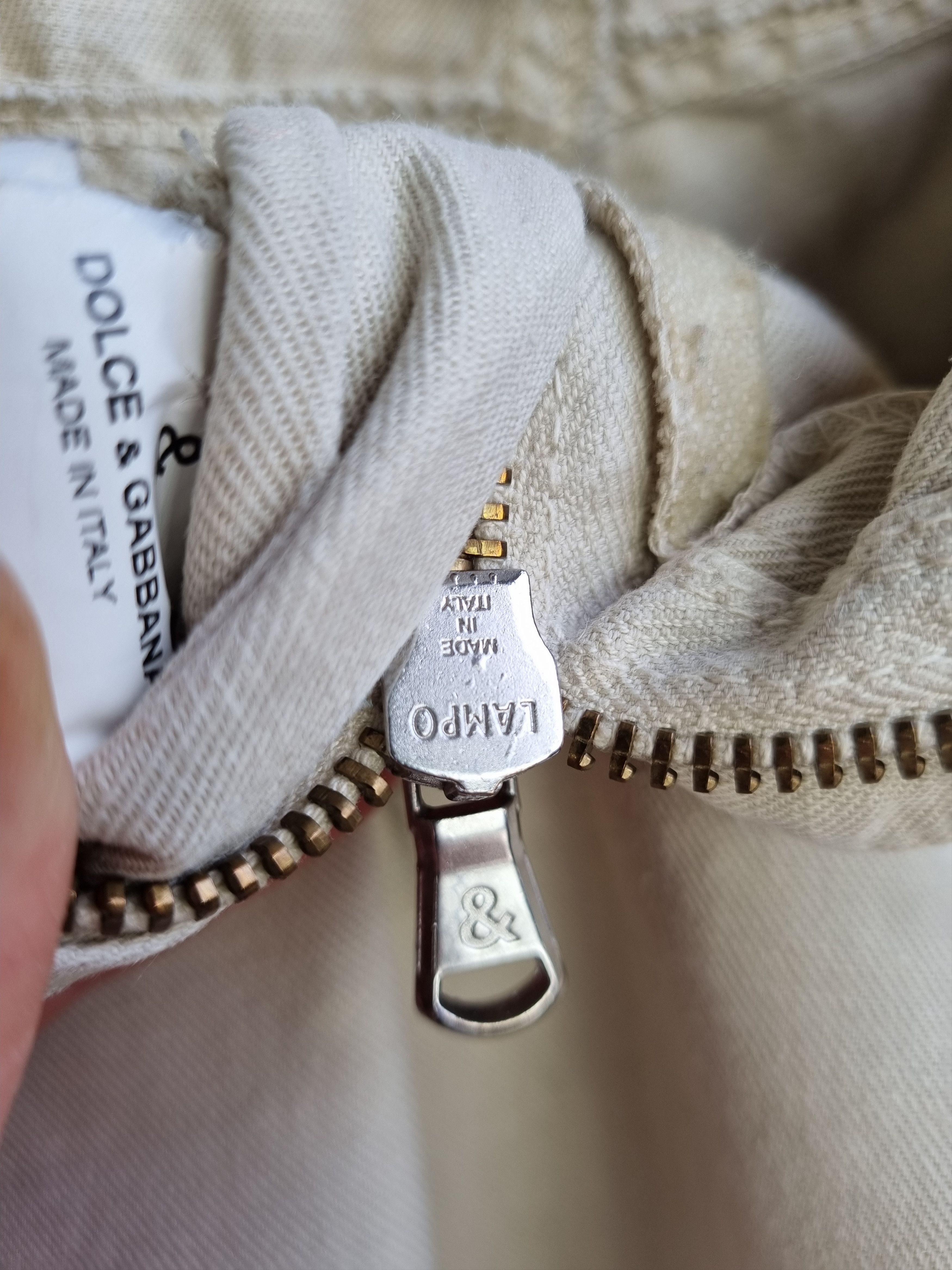 Dolce & Gabbana × Vintage Linen Summer Relaxed Fit Pant by Dolce & Gabbana Size US 32 / EU 48 - 9 Thumbnail