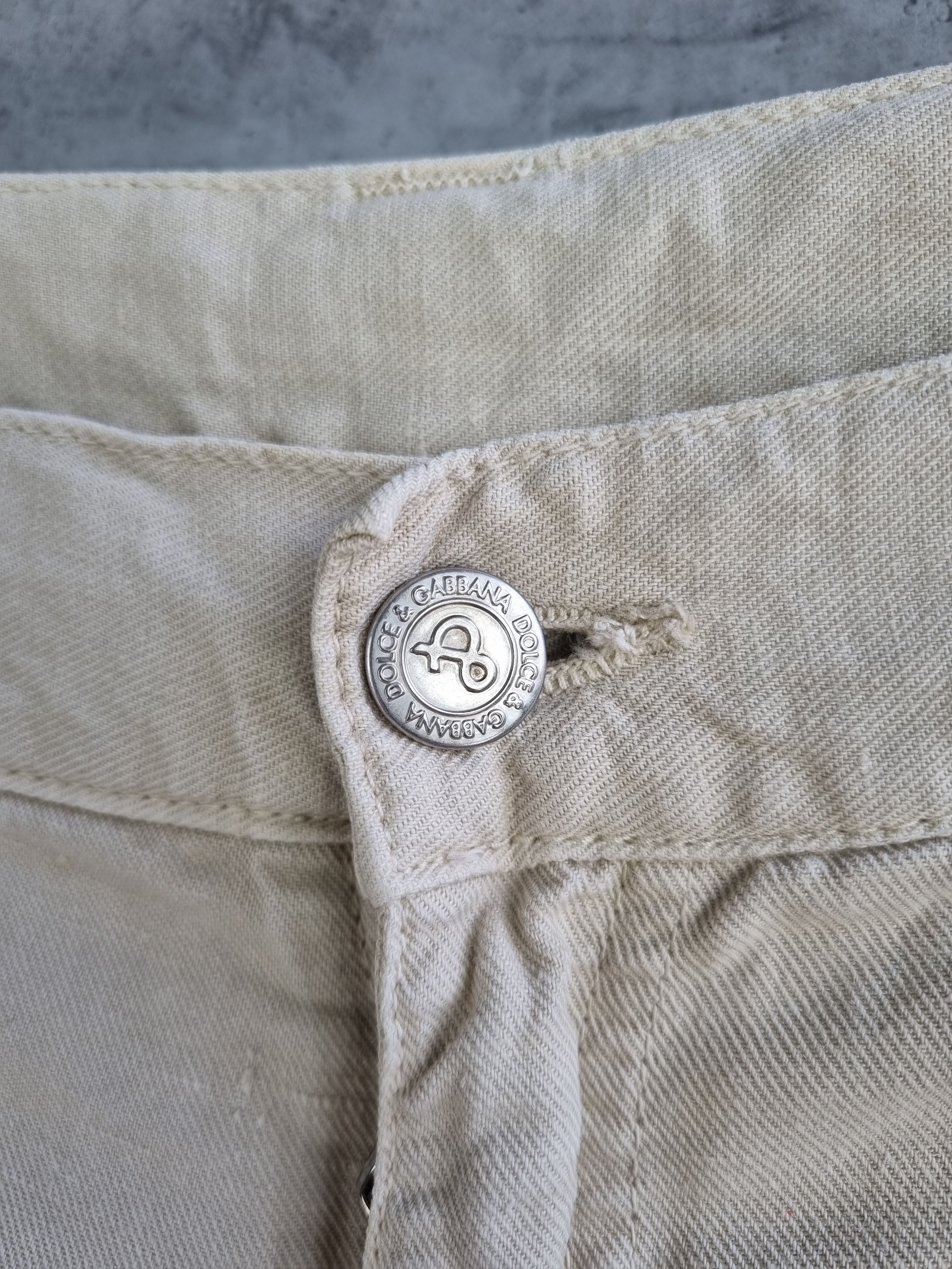 Dolce & Gabbana × Vintage Linen Summer Relaxed Fit Pant by Dolce & Gabbana Size US 32 / EU 48 - 17 Thumbnail