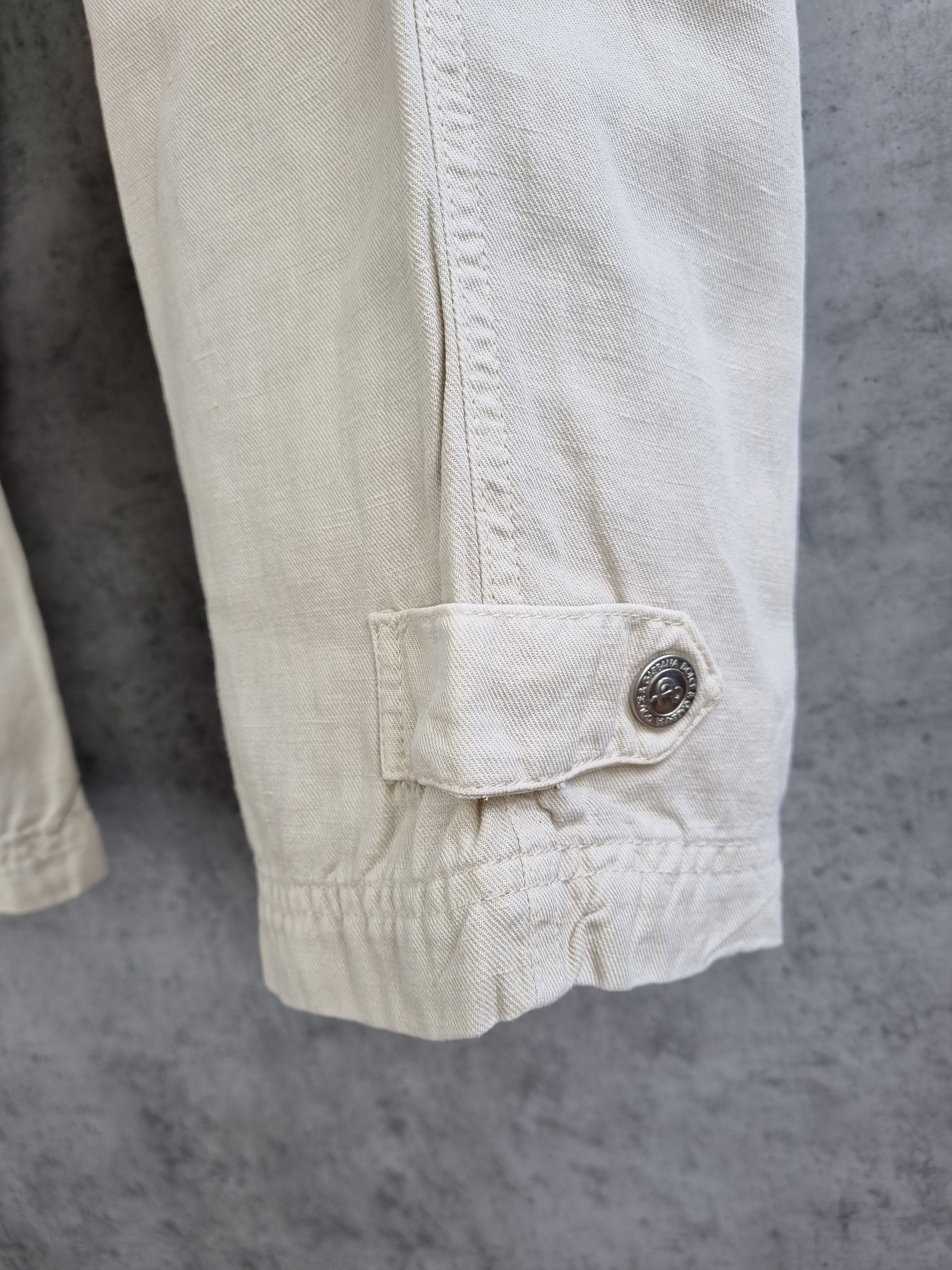 Dolce & Gabbana × Vintage Linen Summer Relaxed Fit Pant by Dolce & Gabbana Size US 32 / EU 48 - 16 Thumbnail