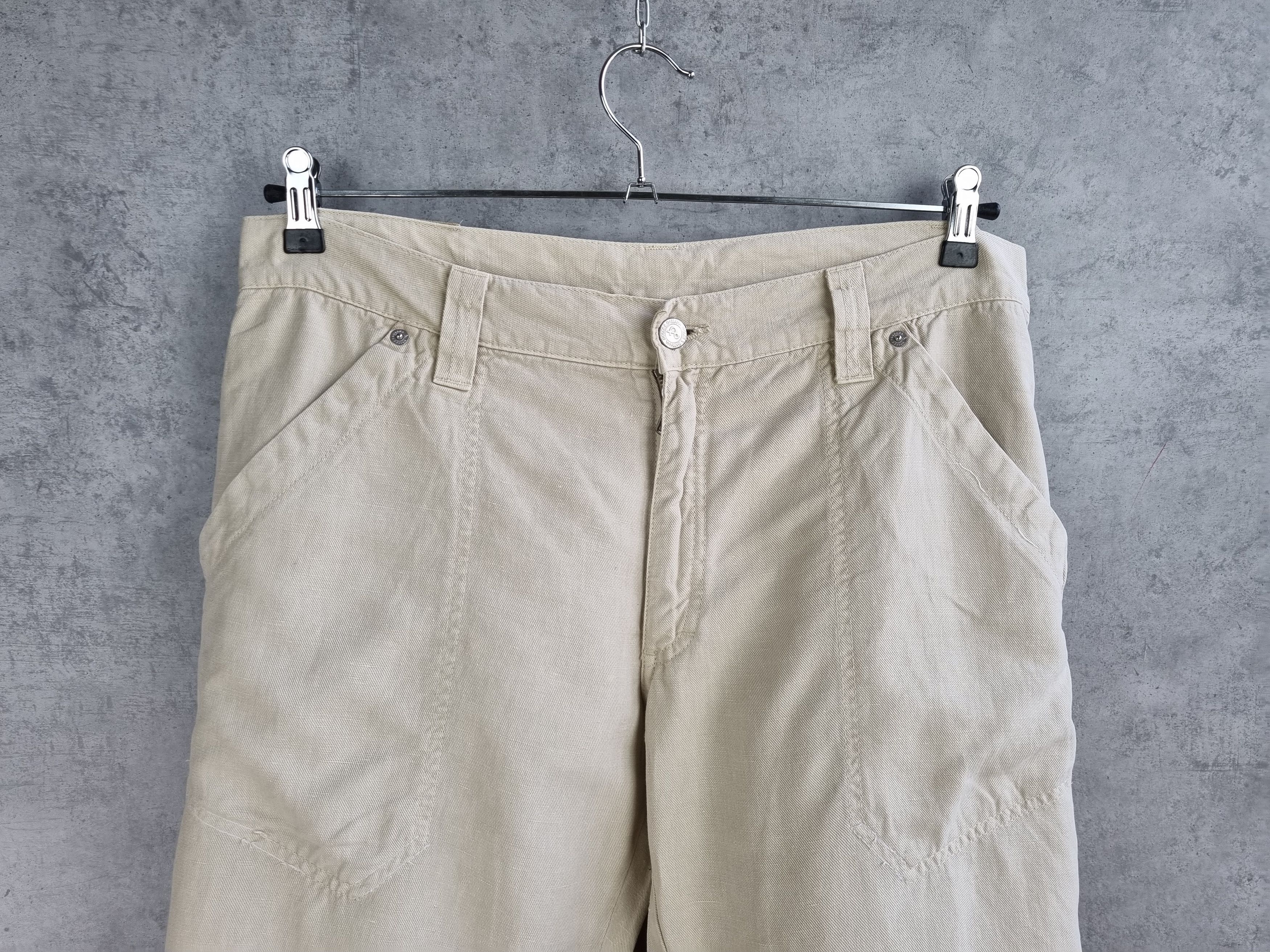 Dolce & Gabbana × Vintage Linen Summer Relaxed Fit Pant by Dolce & Gabbana Size US 32 / EU 48 - 18 Thumbnail