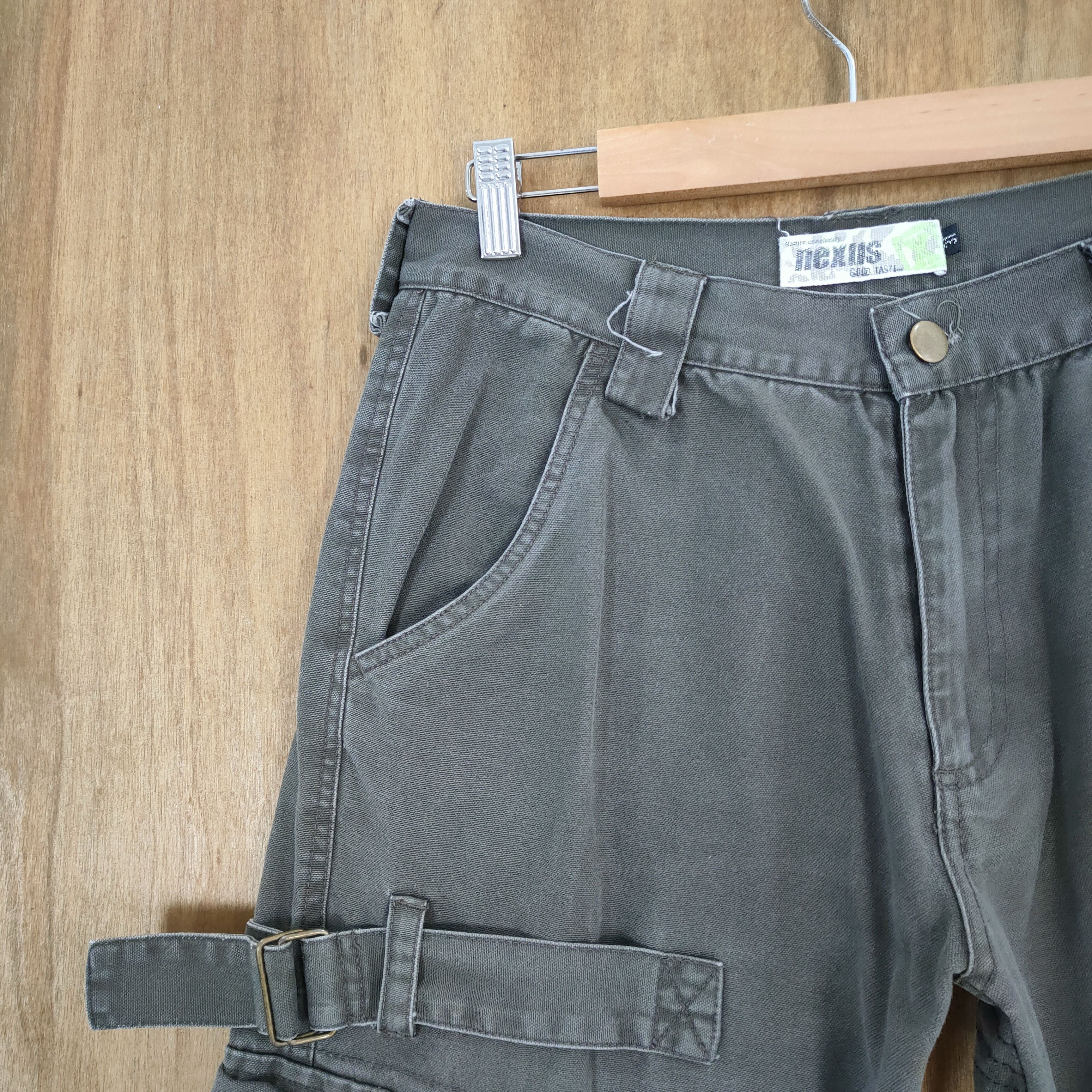 Japanese Brand VINTAGE NEXUS BONDAGE CARGO PANTS Size US 30 / EU 46 - 5 Thumbnail