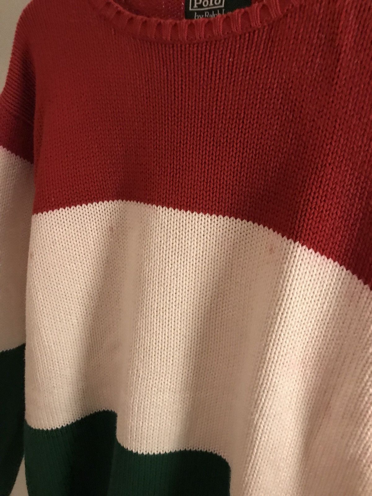 Polo Ralph Lauren P - RL 92 Polo Ralph Lauren Hand Knit Sweatshirt Size US M / EU 48-50 / 2 - 7 Thumbnail