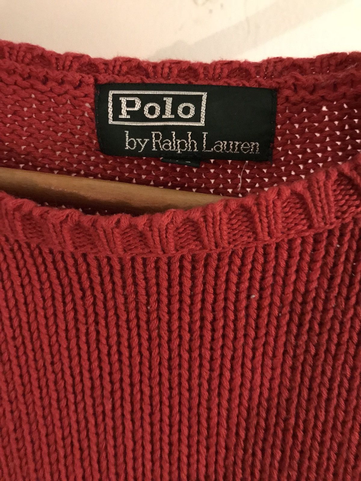 Polo Ralph Lauren P - RL 92 Polo Ralph Lauren Hand Knit Sweatshirt Size US M / EU 48-50 / 2 - 4 Thumbnail