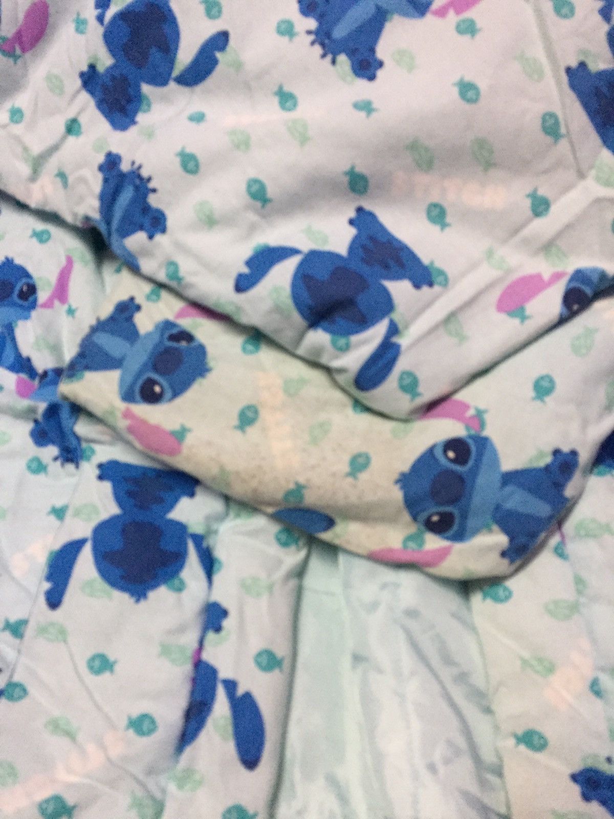 Disney Vintage Lilo And Stitch Kimono Size L Size 38R - 3 Thumbnail