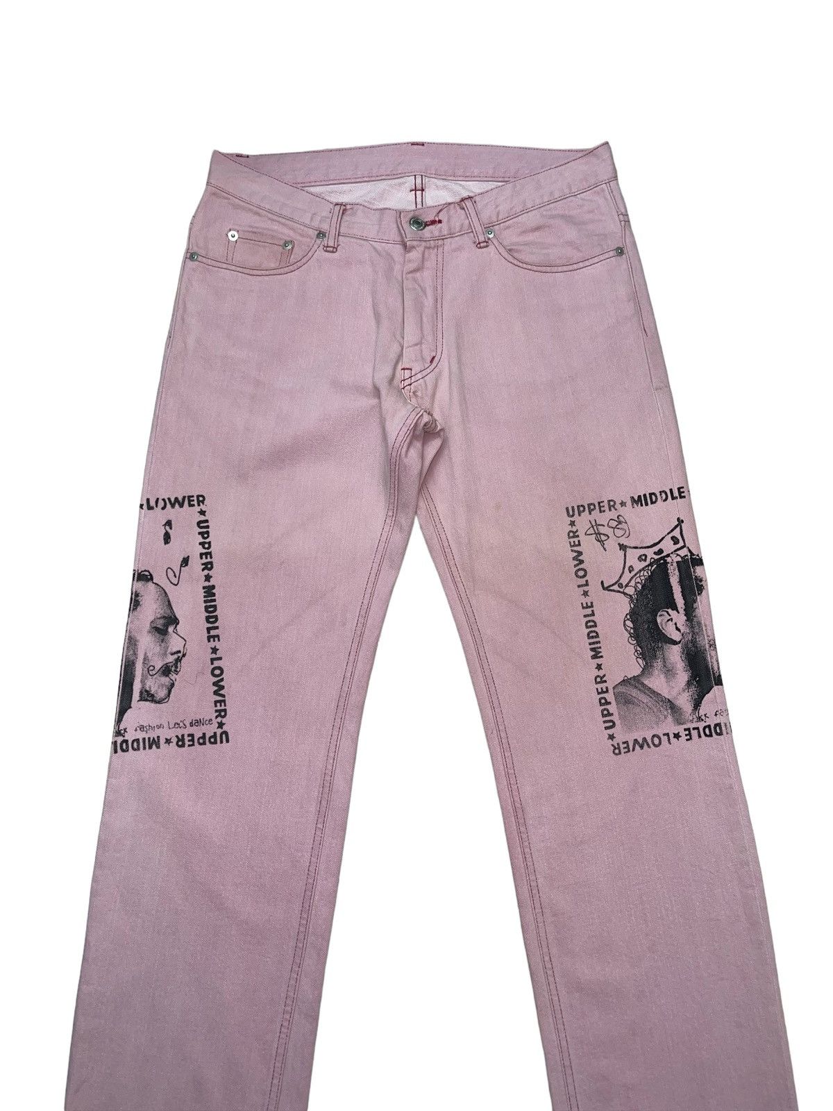 Japanese Brand Soe Japan Denim Hype Pants Size US 33 - 5 Thumbnail