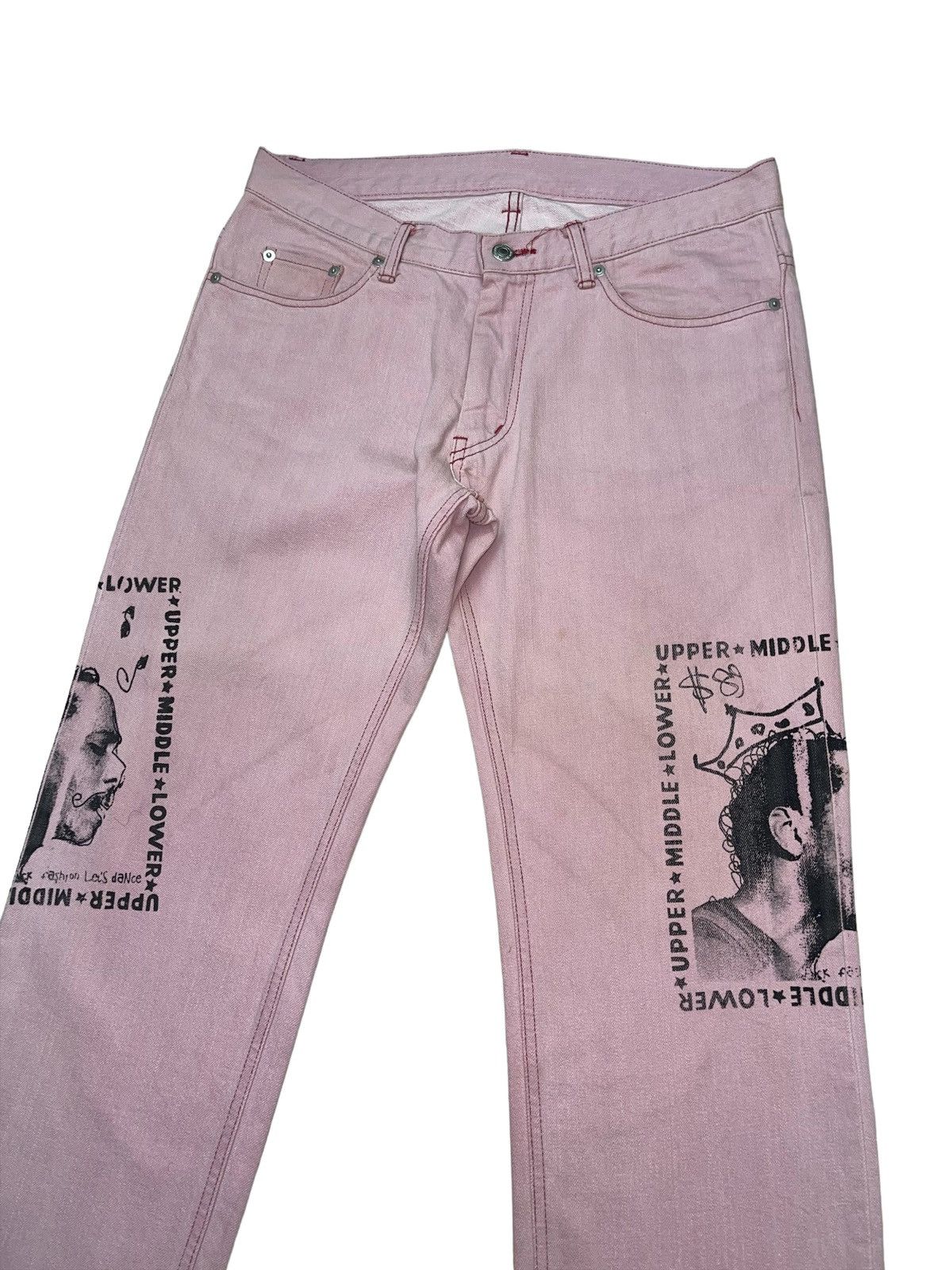 Japanese Brand Soe Japan Denim Hype Pants Size US 33 - 7 Thumbnail