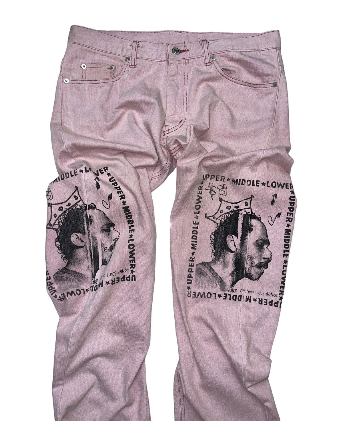 Japanese Brand Soe Japan Denim Hype Pants Size US 33 - 2 Thumbnail