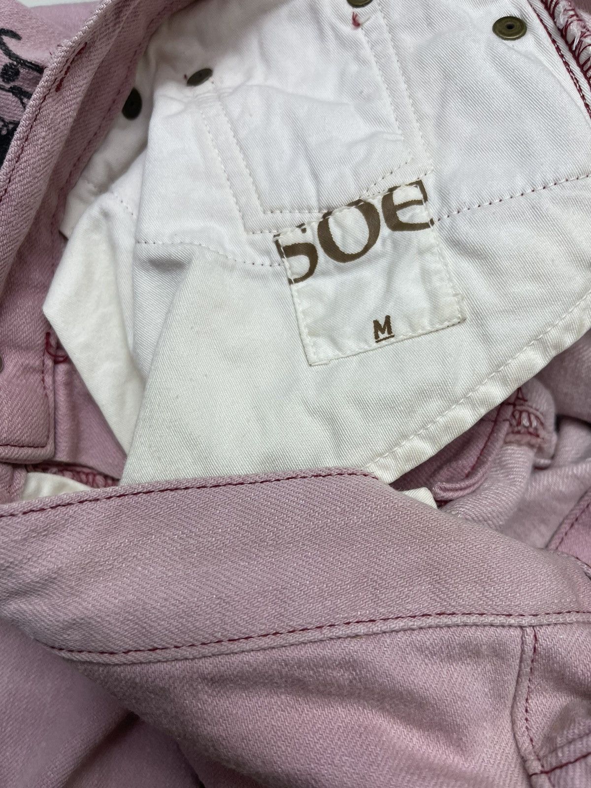 Japanese Brand Soe Japan Denim Hype Pants Size US 33 - 11 Thumbnail