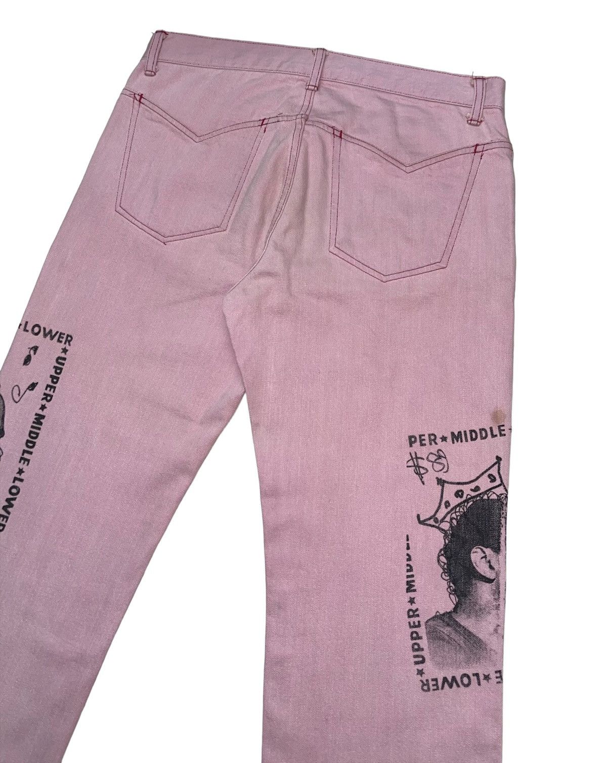 Japanese Brand Soe Japan Denim Hype Pants Size US 33 - 8 Thumbnail