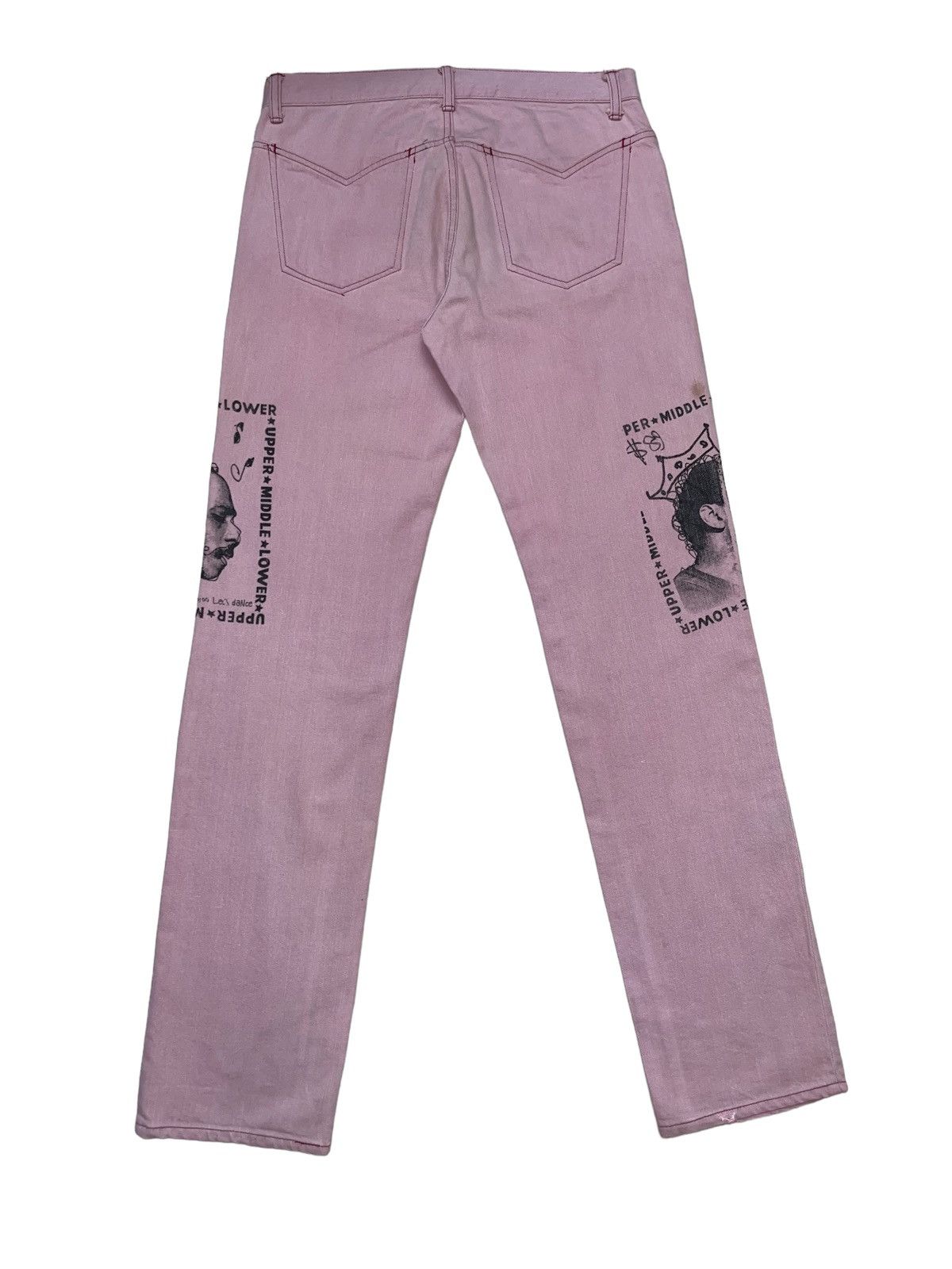 Japanese Brand Soe Japan Denim Hype Pants Size US 33 - 3 Thumbnail