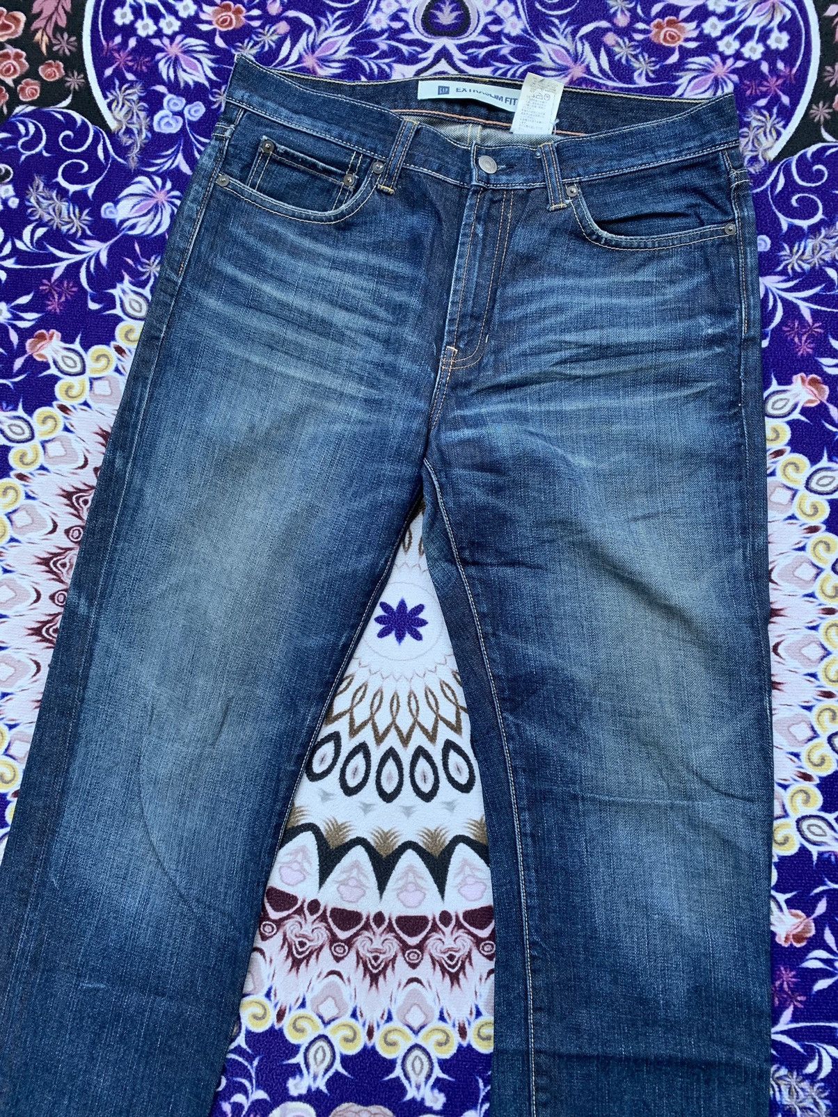 Gap Gap Faded Wash Denim Size US 33 - 2 Thumbnail