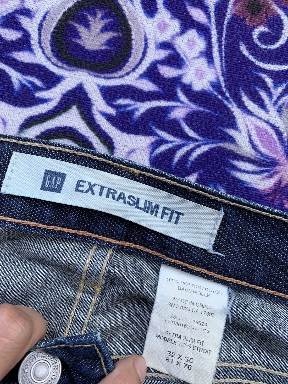 Gap Gap Faded Wash Denim Size US 33 - 4 Thumbnail