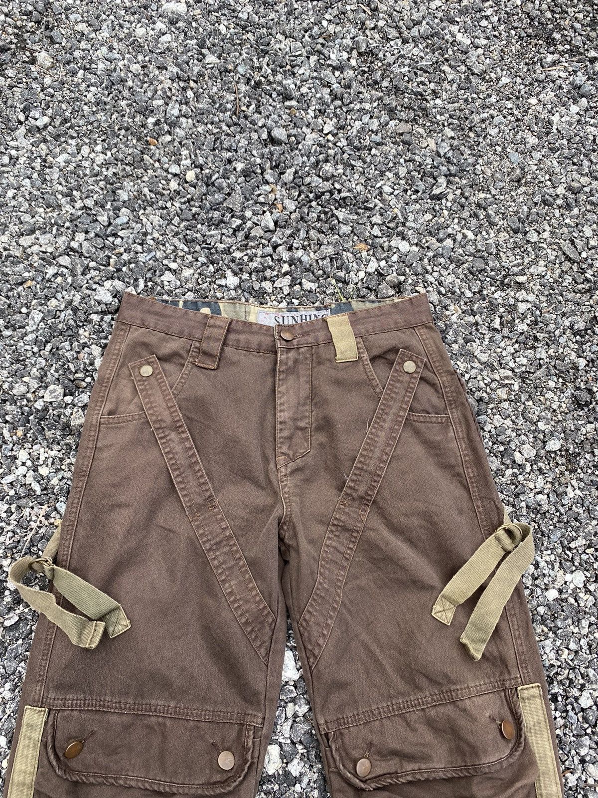 Vintage ‼️RARE‼️Vintage Parachute Bondage Cargo Pants Size US 30 / EU 46 - 5 Thumbnail