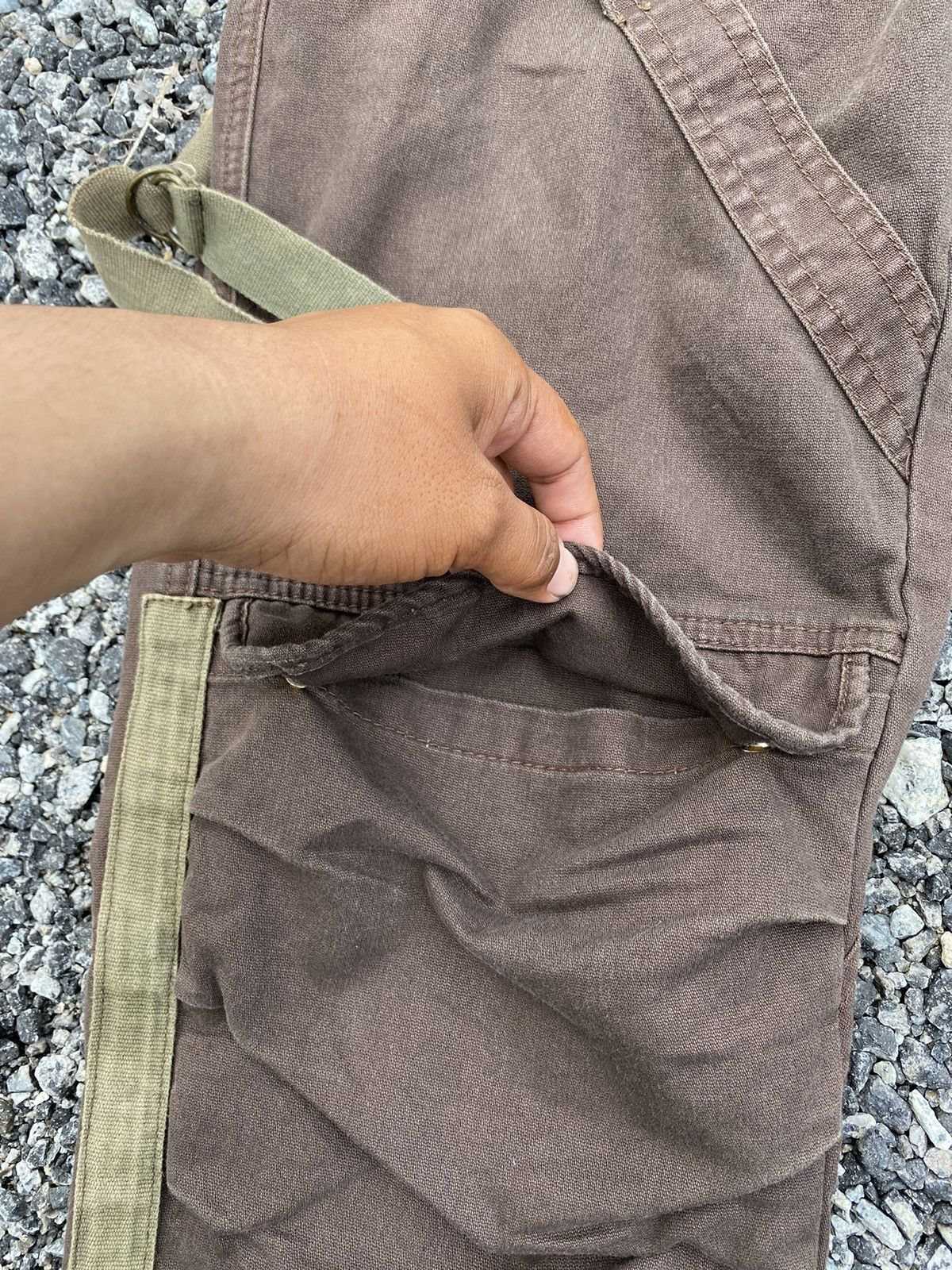 Vintage ‼️RARE‼️Vintage Parachute Bondage Cargo Pants Size US 30 / EU 46 - 6 Thumbnail