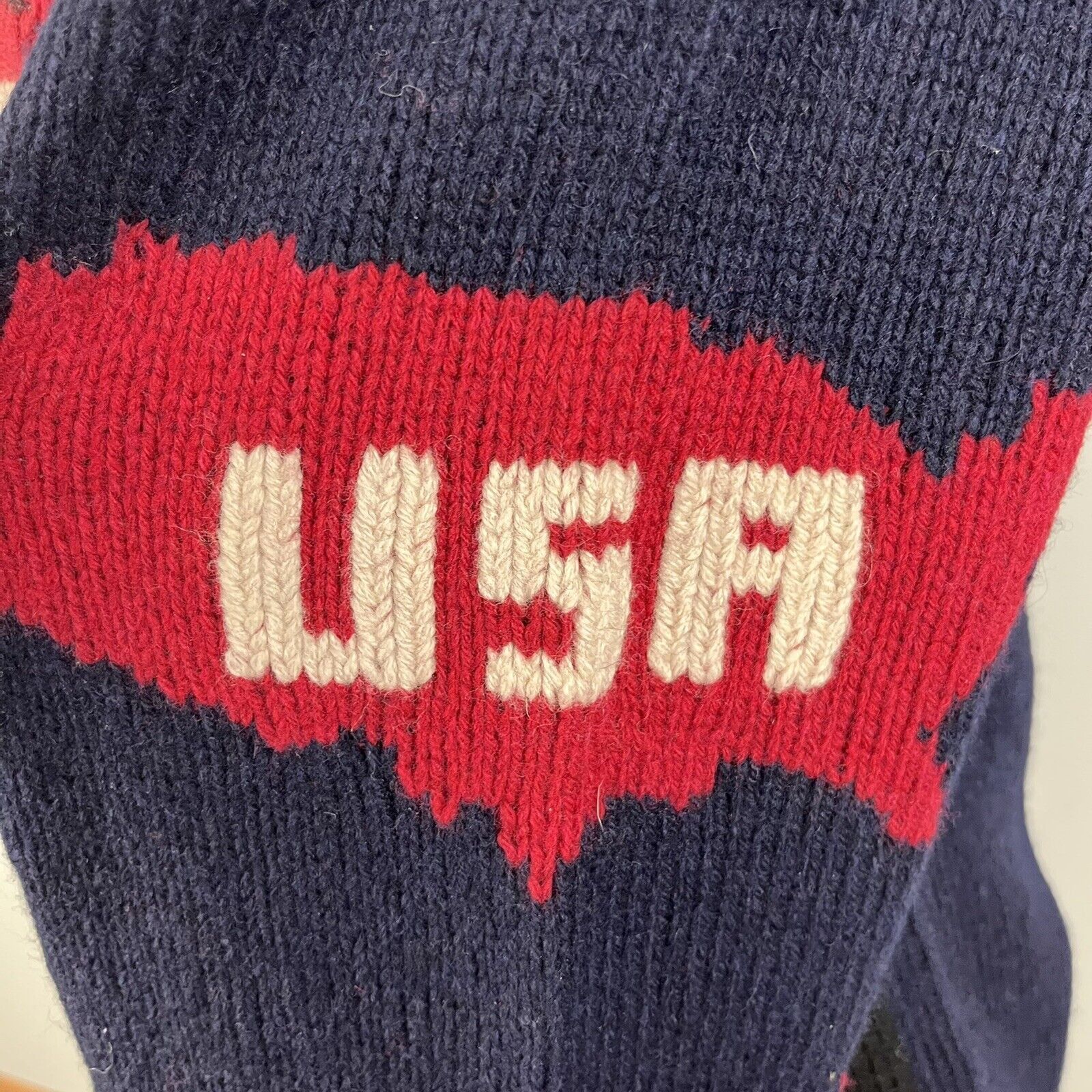 Polo Ralph Lauren Vintage Polo Ralph Lauren 9/11 FDNY Tribute Patchwork Knit Size US XL / EU 56 / 4 - 7 Thumbnail