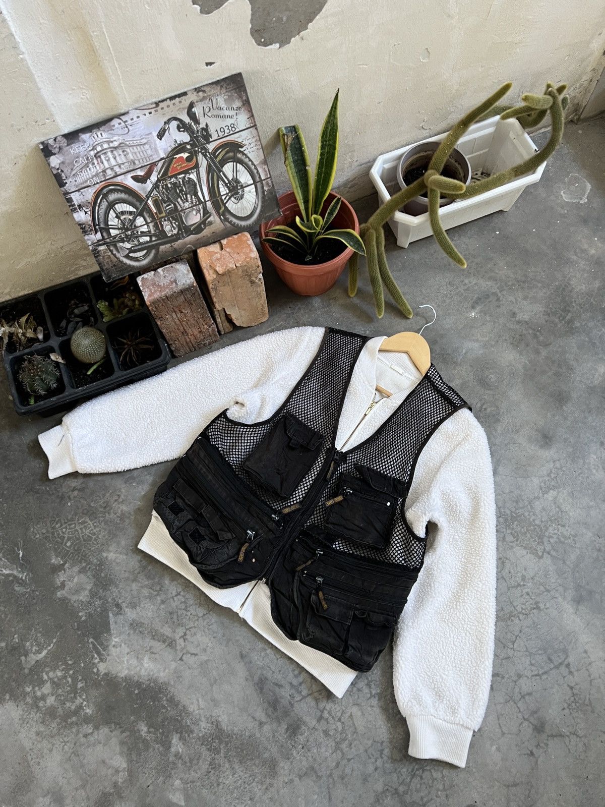 Japanese Brand × Vintage Vintage 🖤 Japanese Multi Tactical Vest Size US M / EU 48-50 / 2 - 8 Thumbnail