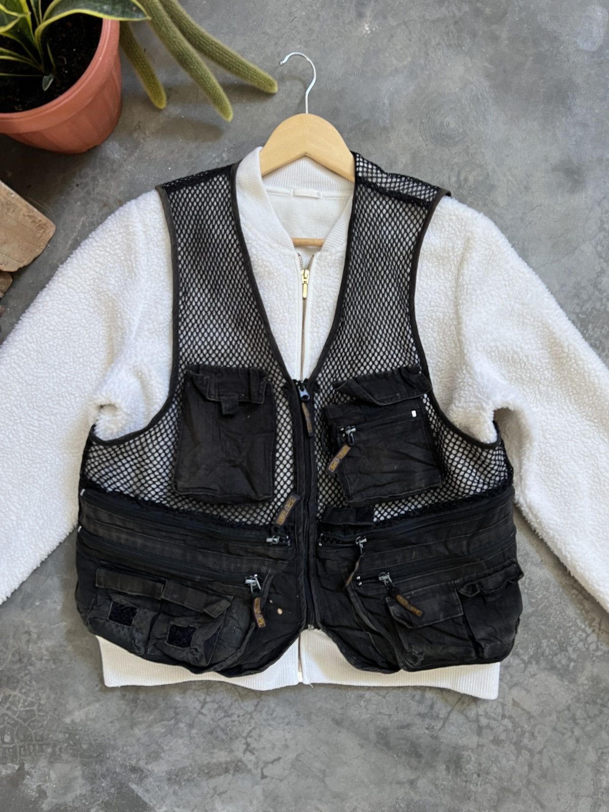 Japanese Brand × Vintage Vintage 🖤 Japanese Multi Tactical Vest Size US M / EU 48-50 / 2 - 2 Thumbnail