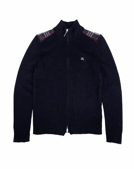 Burberry Vintage Burberry Knit Jacket Size US S / EU 44-46 / 1 - 1 Thumbnail
