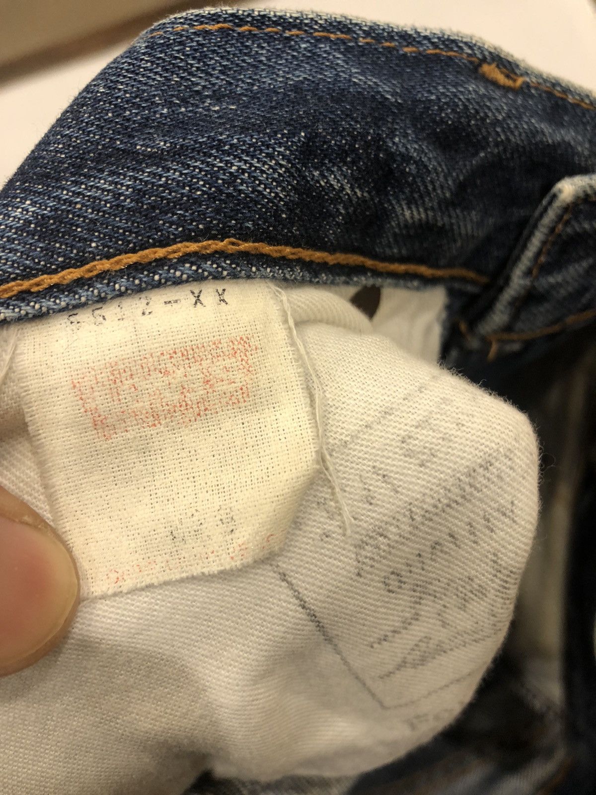 Levi's × Vintage VintageLevi's Big E 702 Redline Selvedge Made in Japan Size US 30 / EU 46 - 5 Thumbnail