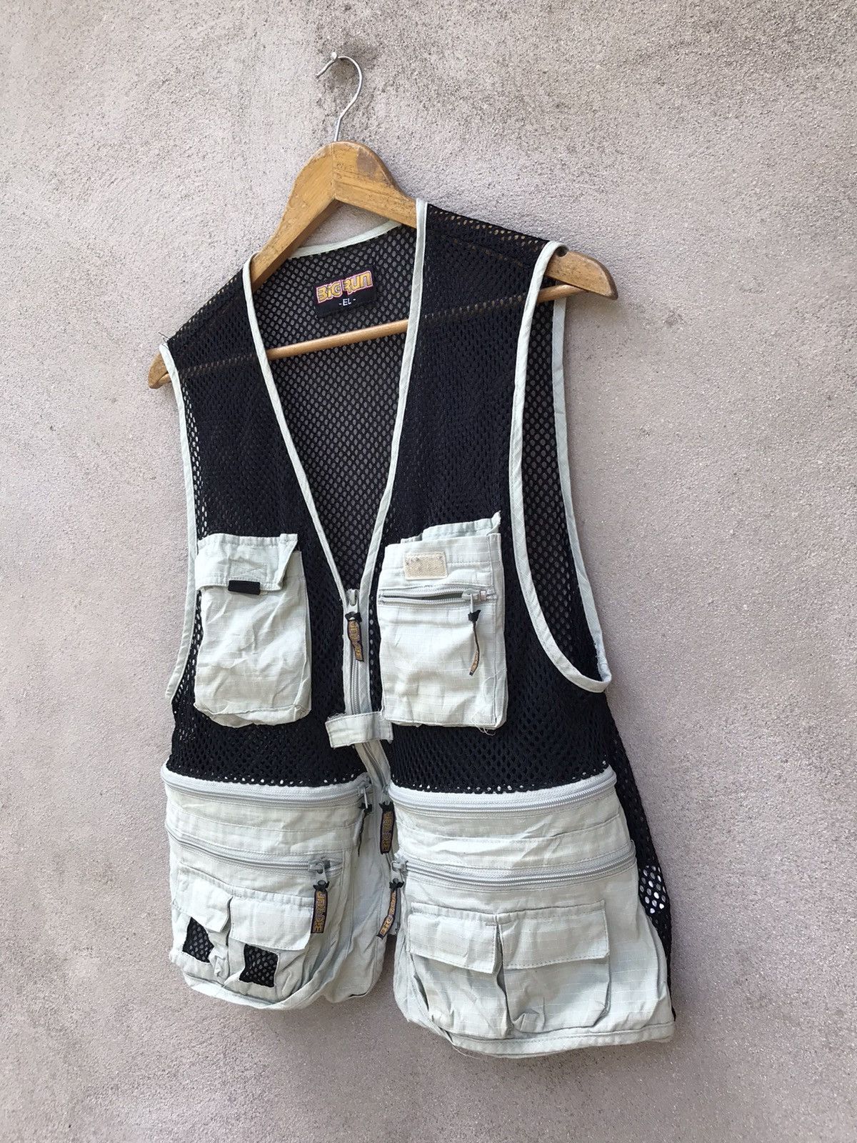 Japanese Brand BIG RUN TACTICAL VEST JACKET FISHING LIFESTYLE Size US M / EU 48-50 / 2 - 3 Thumbnail