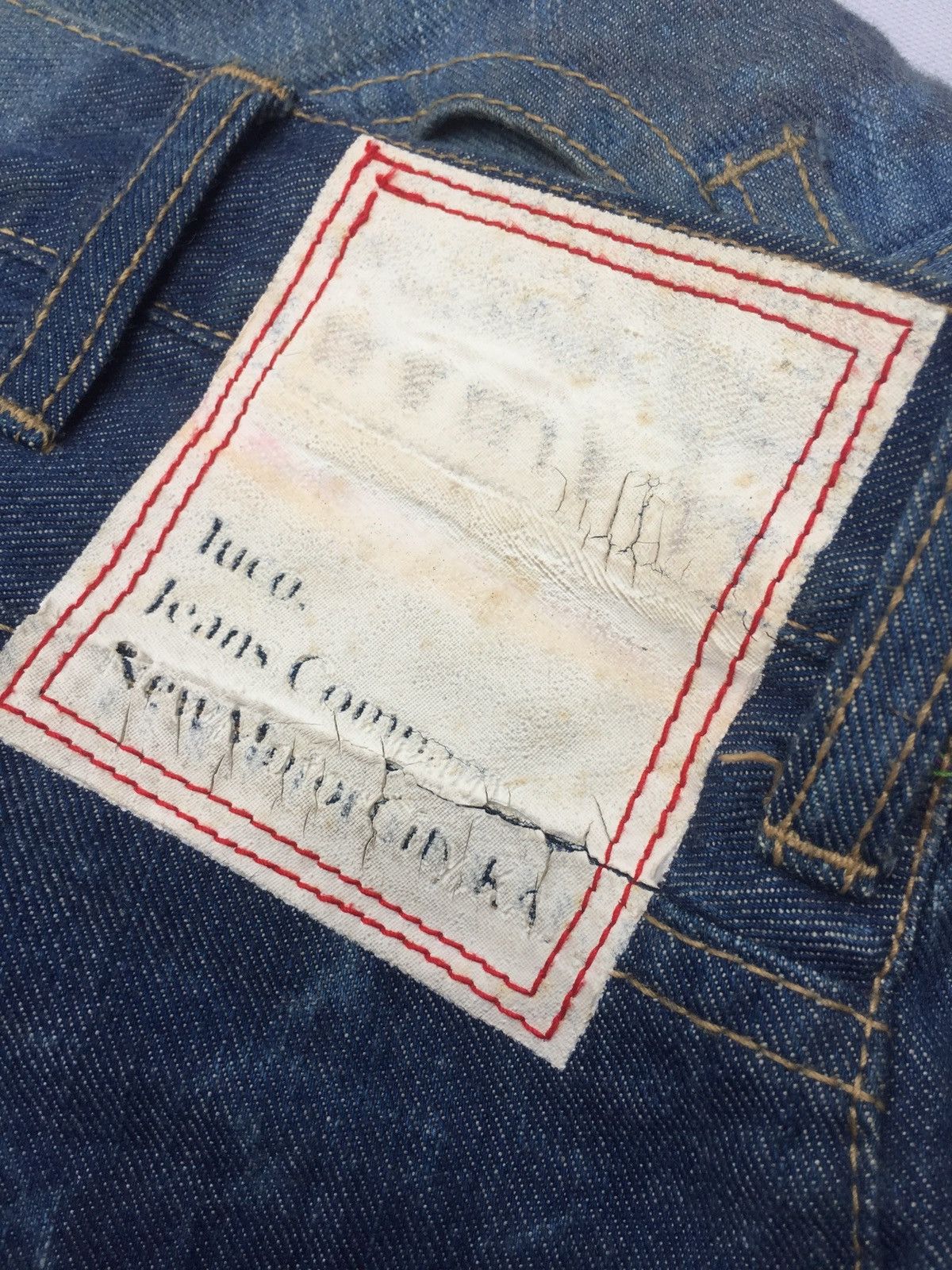 Japanese Brand VINTAGE ACID WASH TUCO NEW MOTORCITY ACID WASH BIKE PANTS Size US 33 - 7 Thumbnail