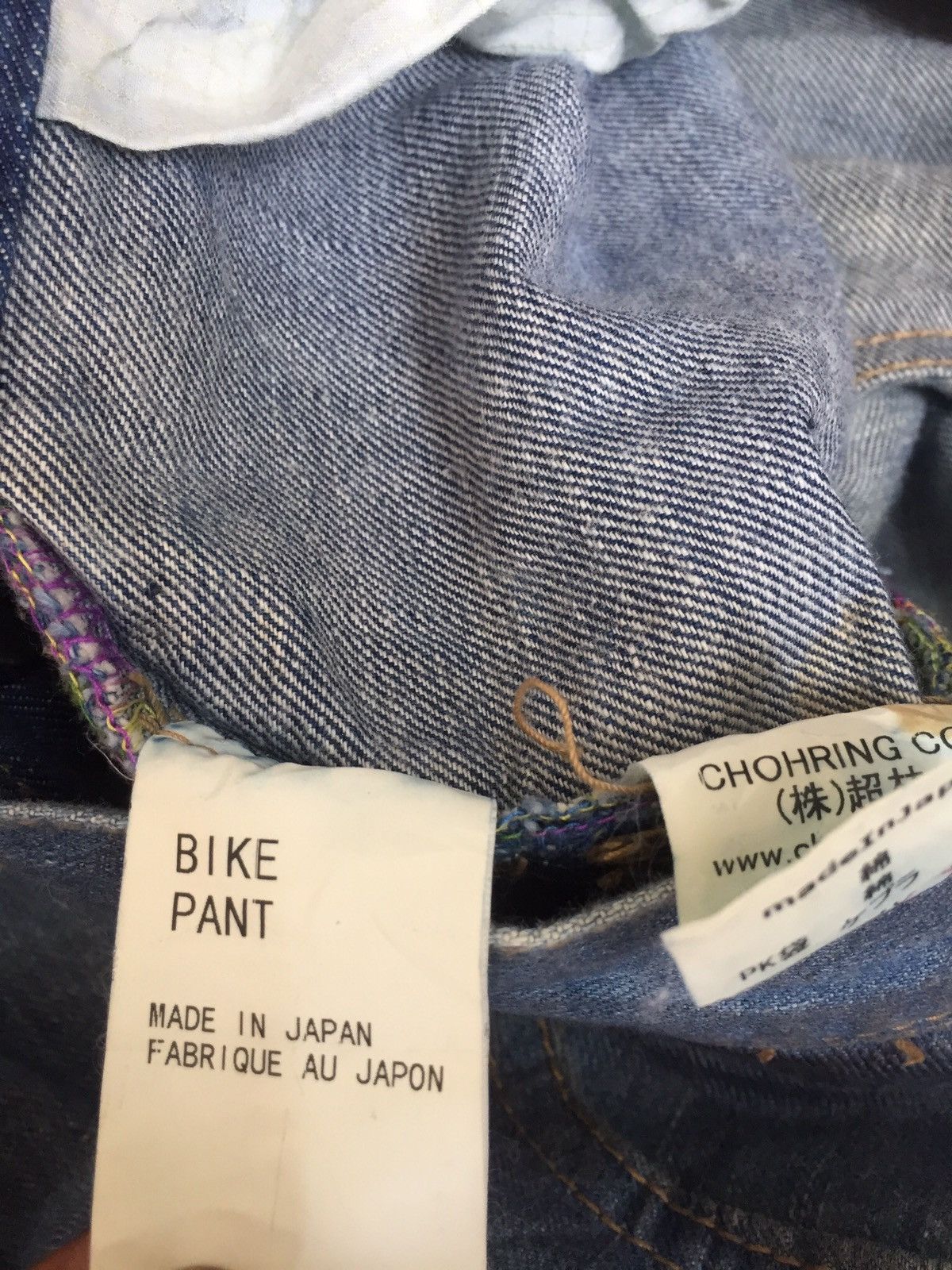 Japanese Brand VINTAGE ACID WASH TUCO NEW MOTORCITY ACID WASH BIKE PANTS Size US 33 - 9 Thumbnail