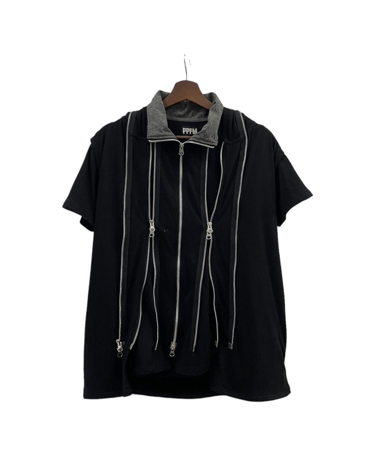 20471120 × Japanese Brand × PPFM PPFM Saint RunMad Multi Zipper Hoodie Size US S / EU 44-46 / 1 - 6 Thumbnail
