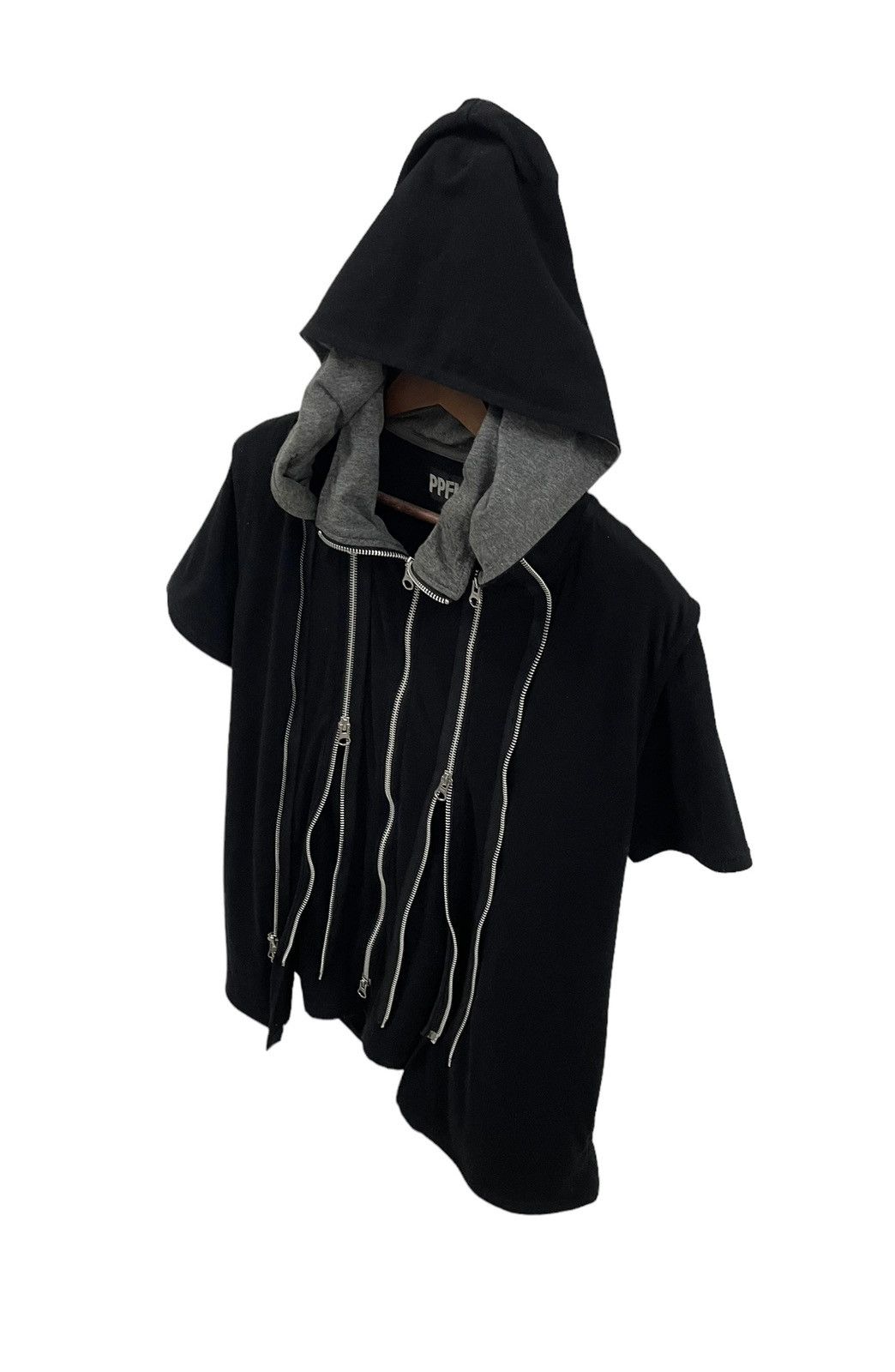20471120 × Japanese Brand × PPFM PPFM Saint RunMad Multi Zipper Hoodie Size US S / EU 44-46 / 1 - 5 Thumbnail