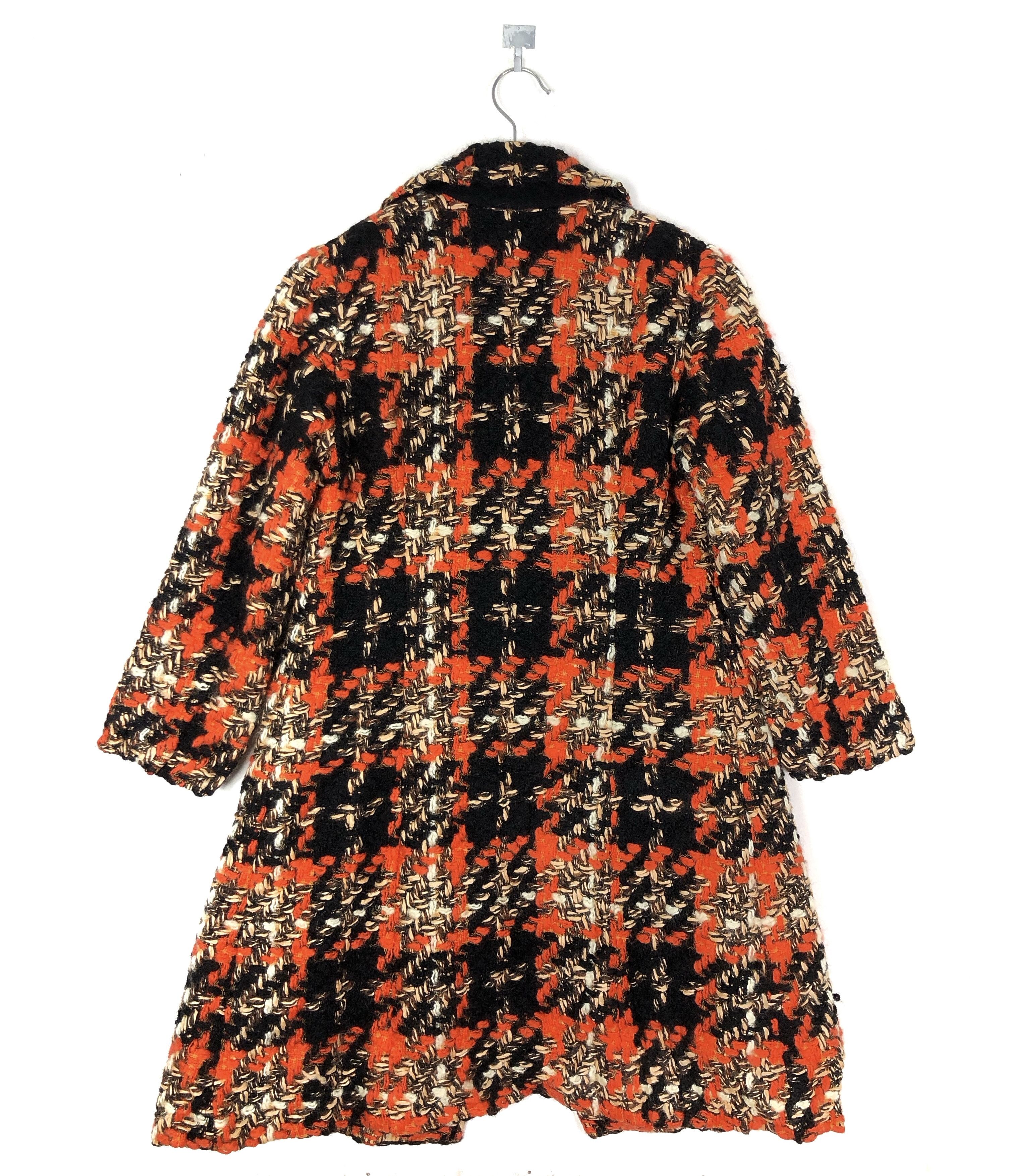 Japanese Brand RARE🔥VINTAGE 80’S LUXURY JAPAN BRAND WOOL TWEED COATS Size S / US 4 / IT 40 - 2 Thumbnail