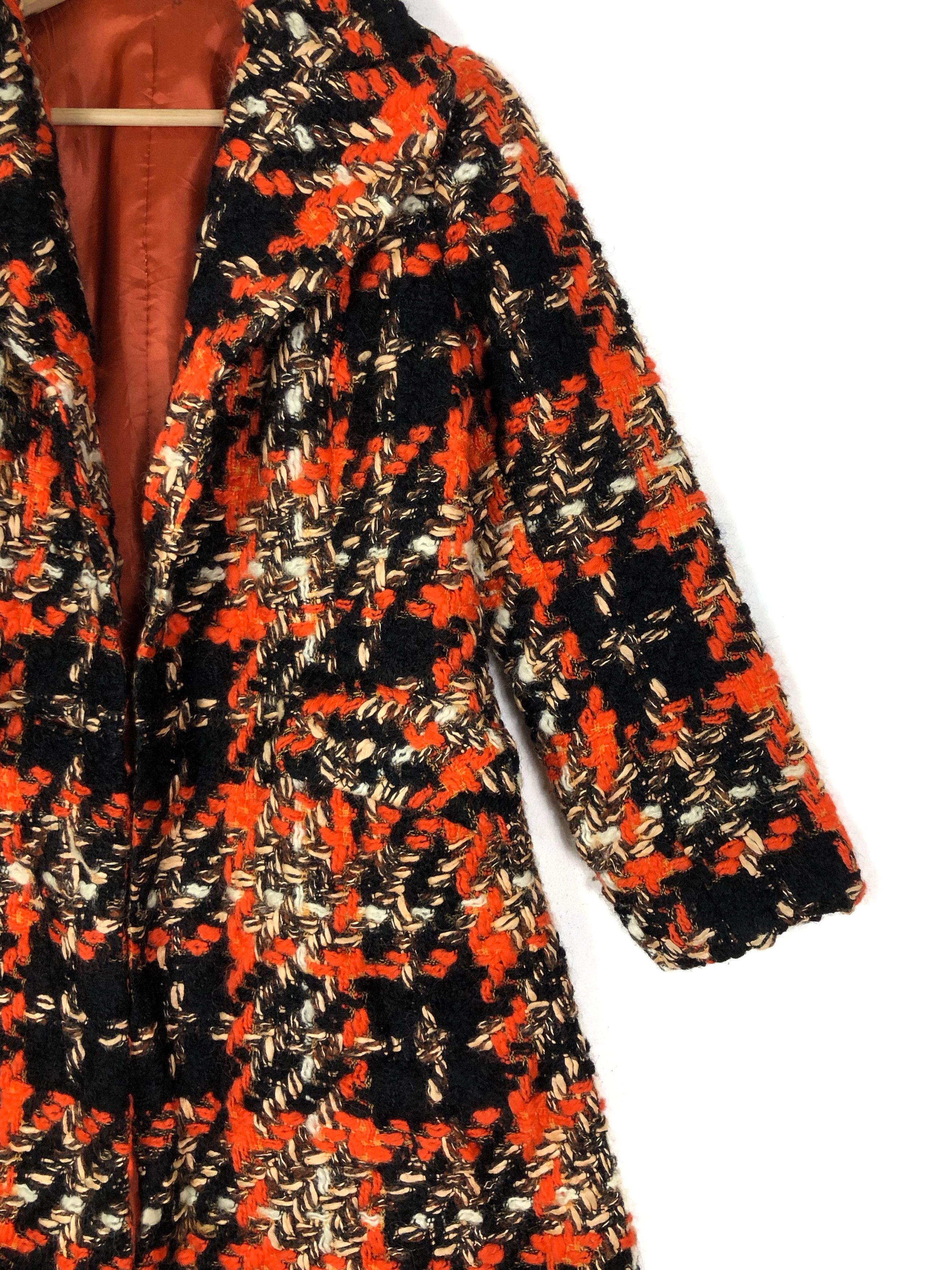 Japanese Brand RARE🔥VINTAGE 80’S LUXURY JAPAN BRAND WOOL TWEED COATS Size S / US 4 / IT 40 - 3 Thumbnail