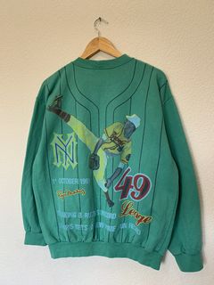 Rare Vintage New York Yankees Sweatshirt Women Embroidery 