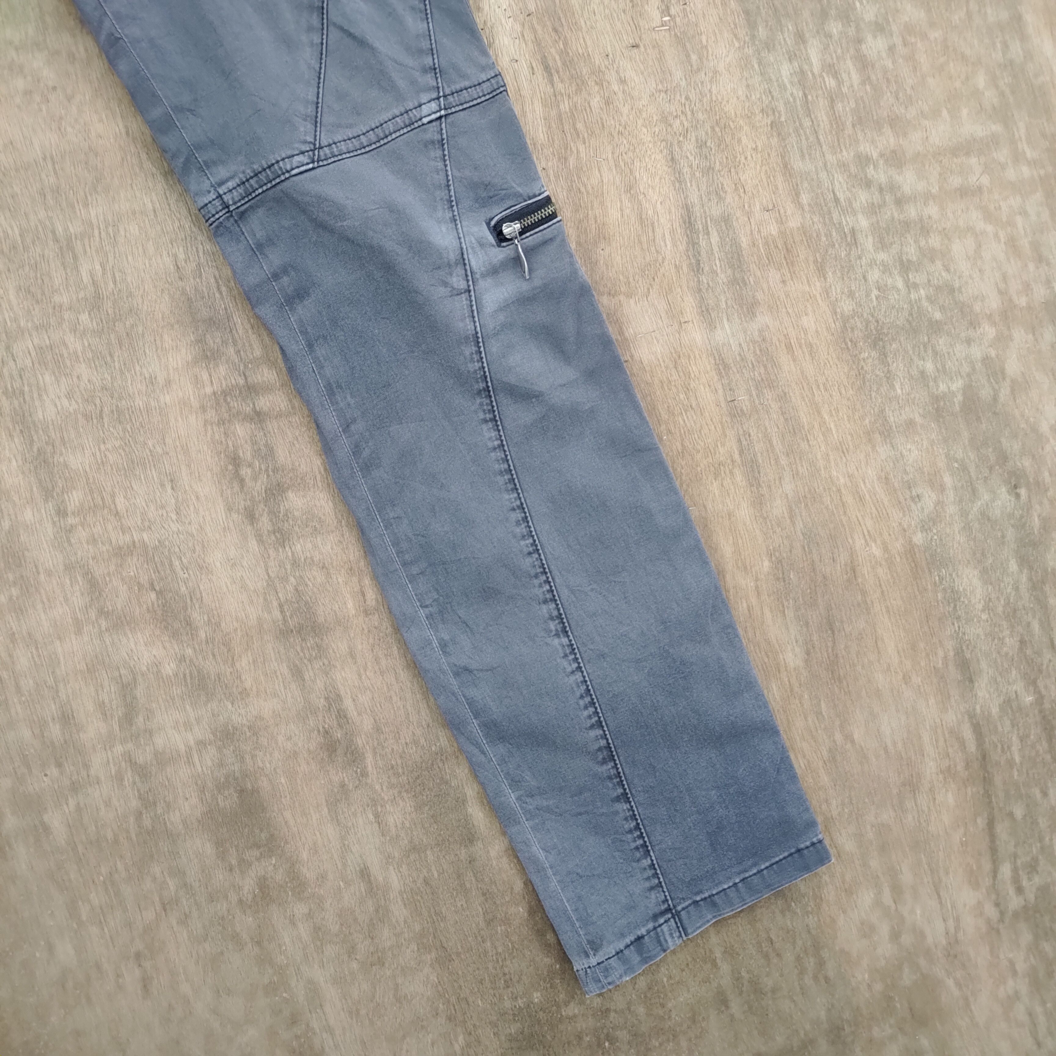 Japanese Brand × Seditionaries COMME CA MEN FADED SKINNY STYLE CARGO PANTS Size US 28 / EU 44 - 7 Thumbnail