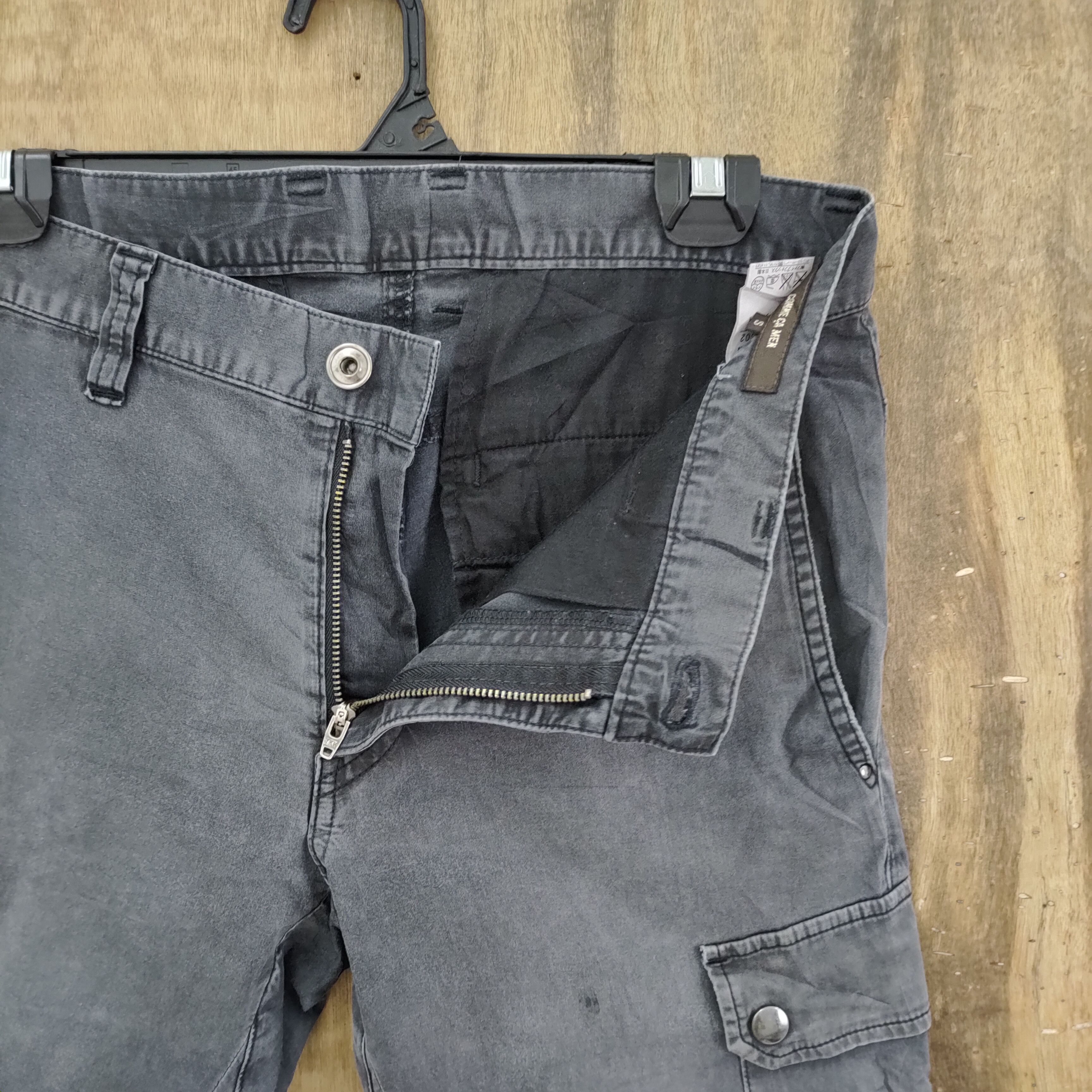 Japanese Brand × Seditionaries COMME CA MEN FADED SKINNY STYLE CARGO PANTS Size US 28 / EU 44 - 6 Thumbnail
