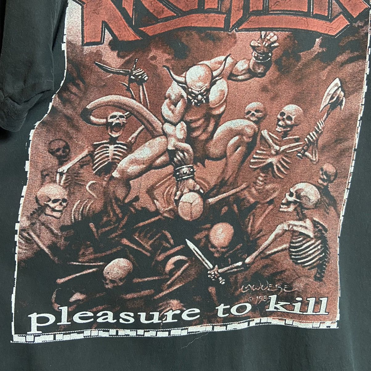 Vintage 80s Kreator Thrash Metal Band Tee