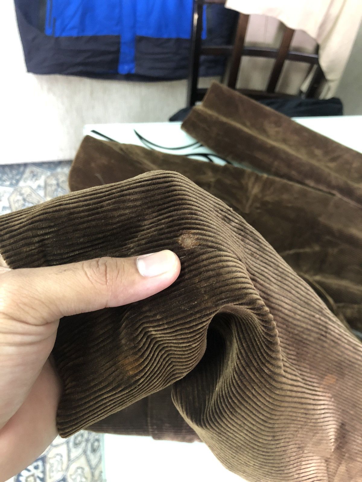 Burberry Vintage Burberry Corduroy Single Breasted Blazer Jacket Size US M / EU 48-50 / 2 - 19 Thumbnail