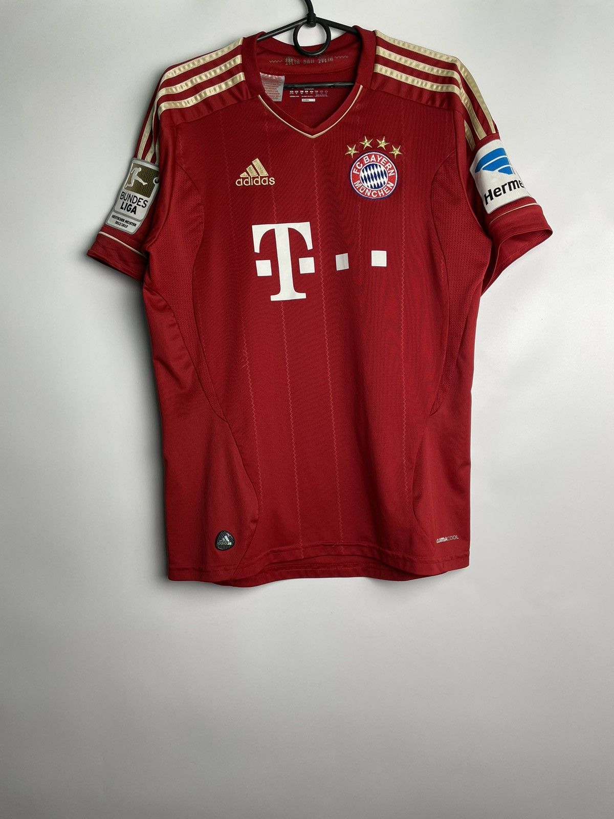 Adidas BAYERN MUNICH 2011 2012 HOME FOOTBALL JERSEY ADIDAS V13488 Size US S / EU 44-46 / 1 - 1 Thumbnail