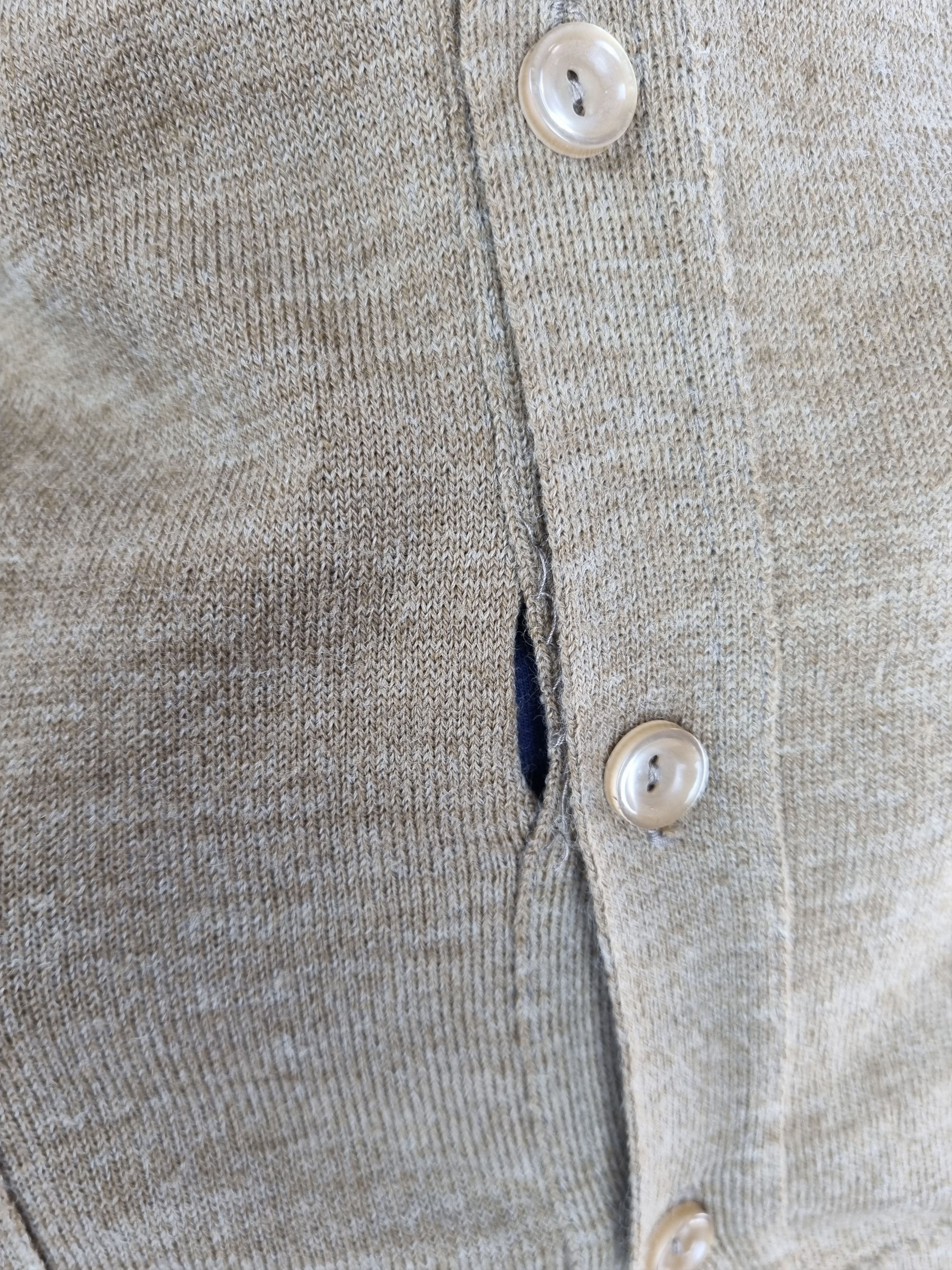 Le Laboureur × Vetra 60 Marquee Déposée France Fram Vintage Wool Cardigan Size US M / EU 48-50 / 2 - 15 Thumbnail