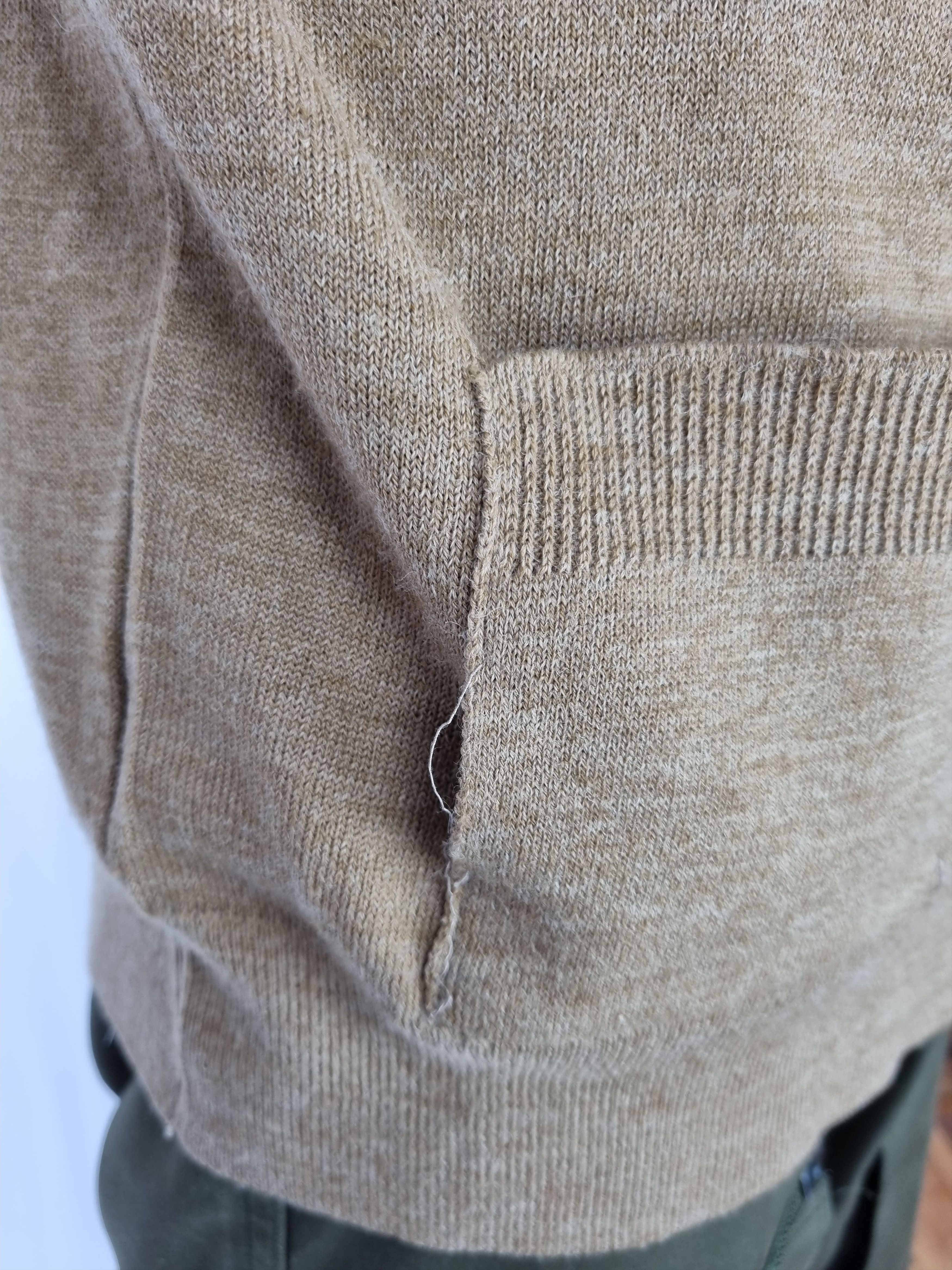 Le Laboureur × Vetra 60 Marquee Déposée France Fram Vintage Wool Cardigan Size US M / EU 48-50 / 2 - 16 Thumbnail